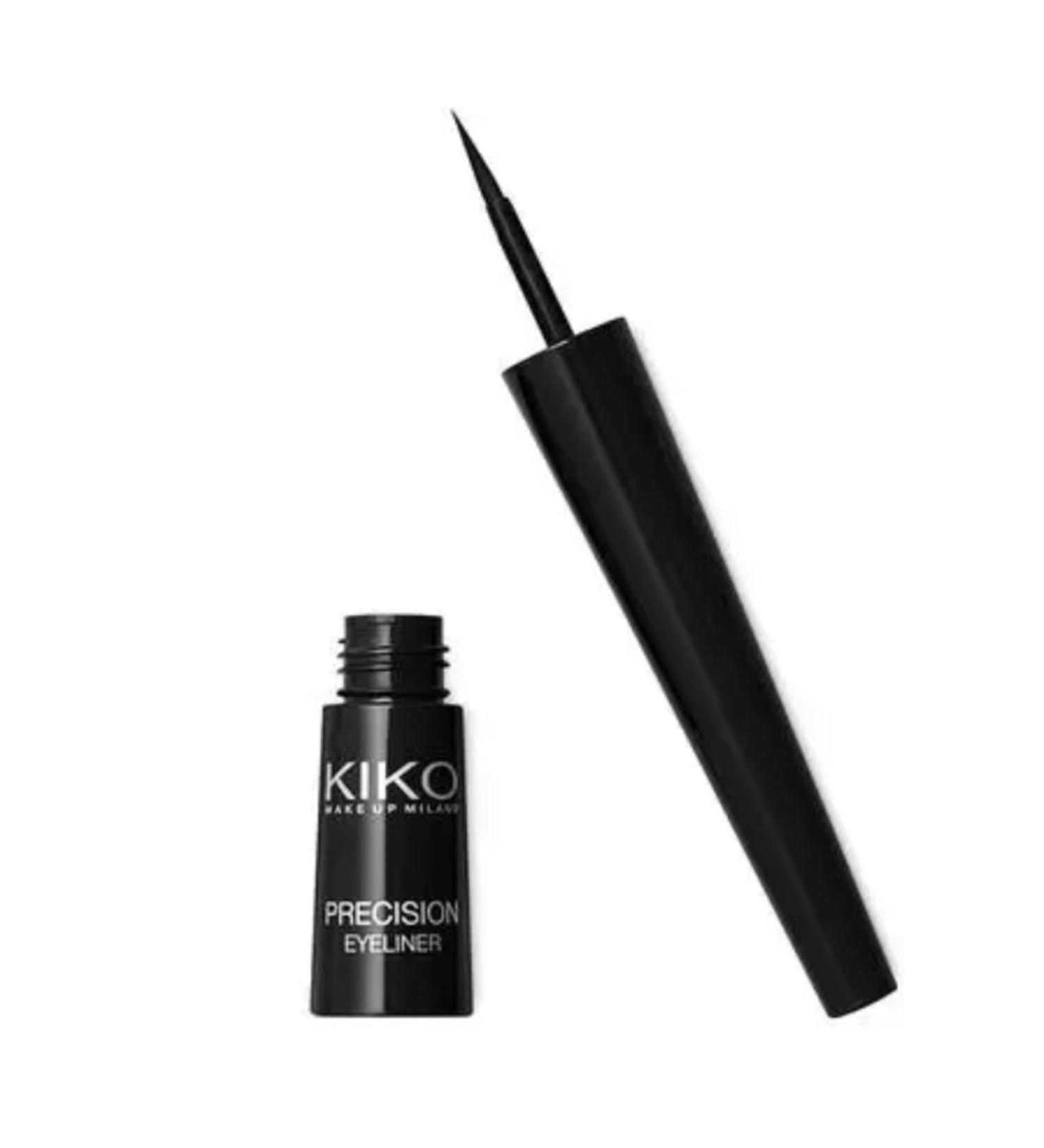 KIKO Precision Eyeliner Felt Tip Permanent Liquid Eyeliner Pinkestcosmetics