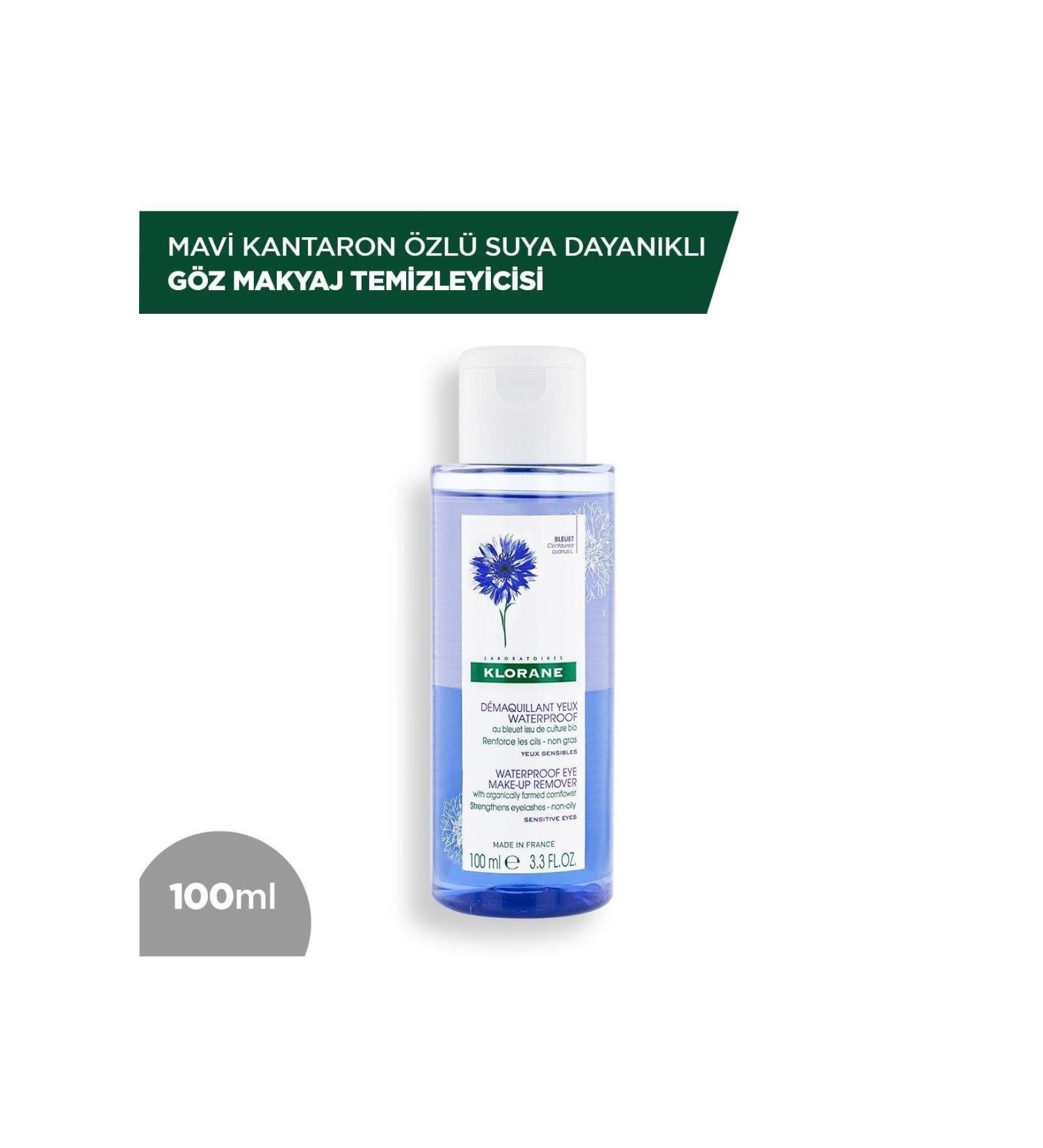 Klorane Dual Phase Eye Make-Up Remover 100 Ml