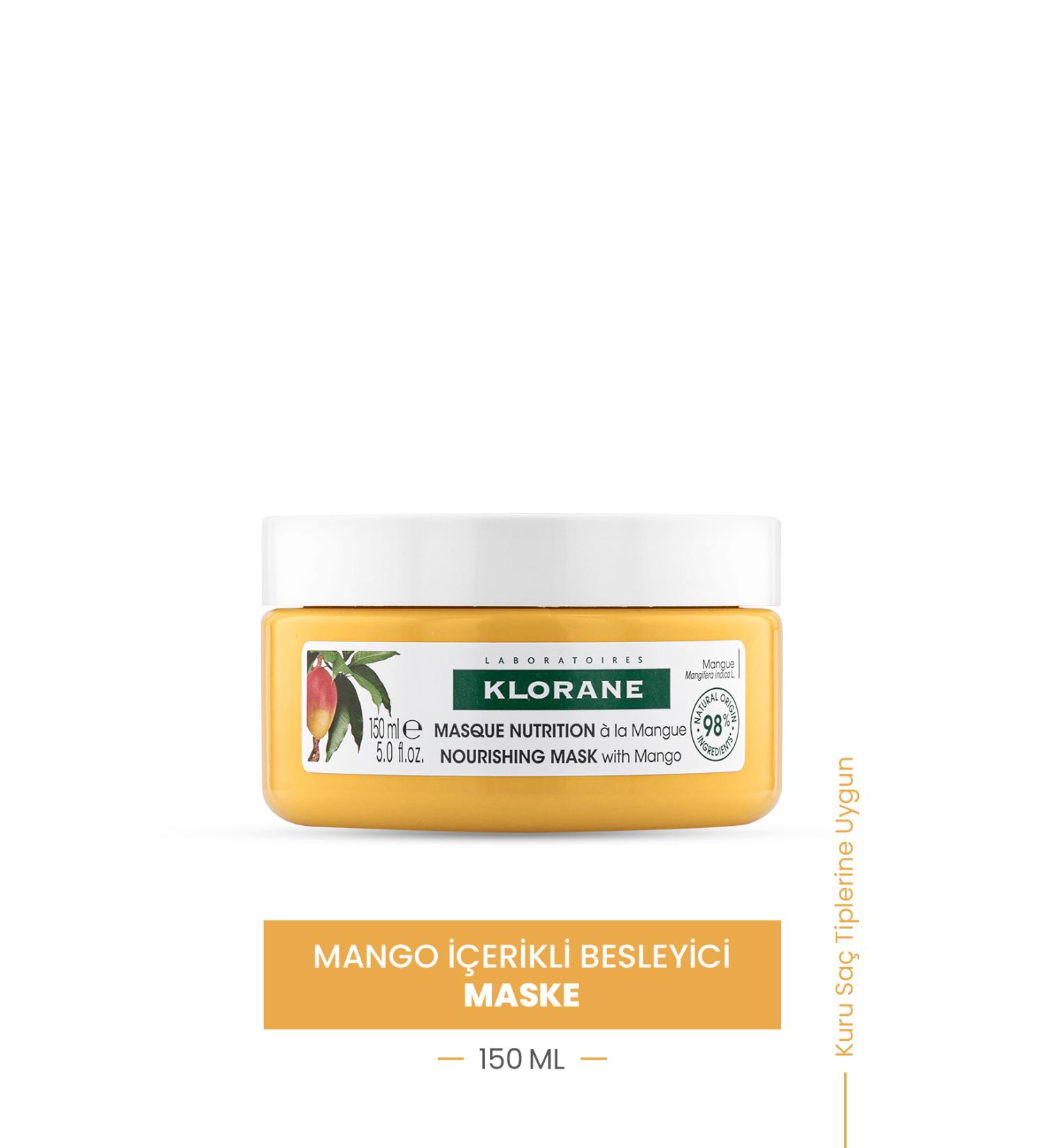 Klorane Mango Nourishing Hair Care Mask 150 Ml - Buy Online on GoSupps.com