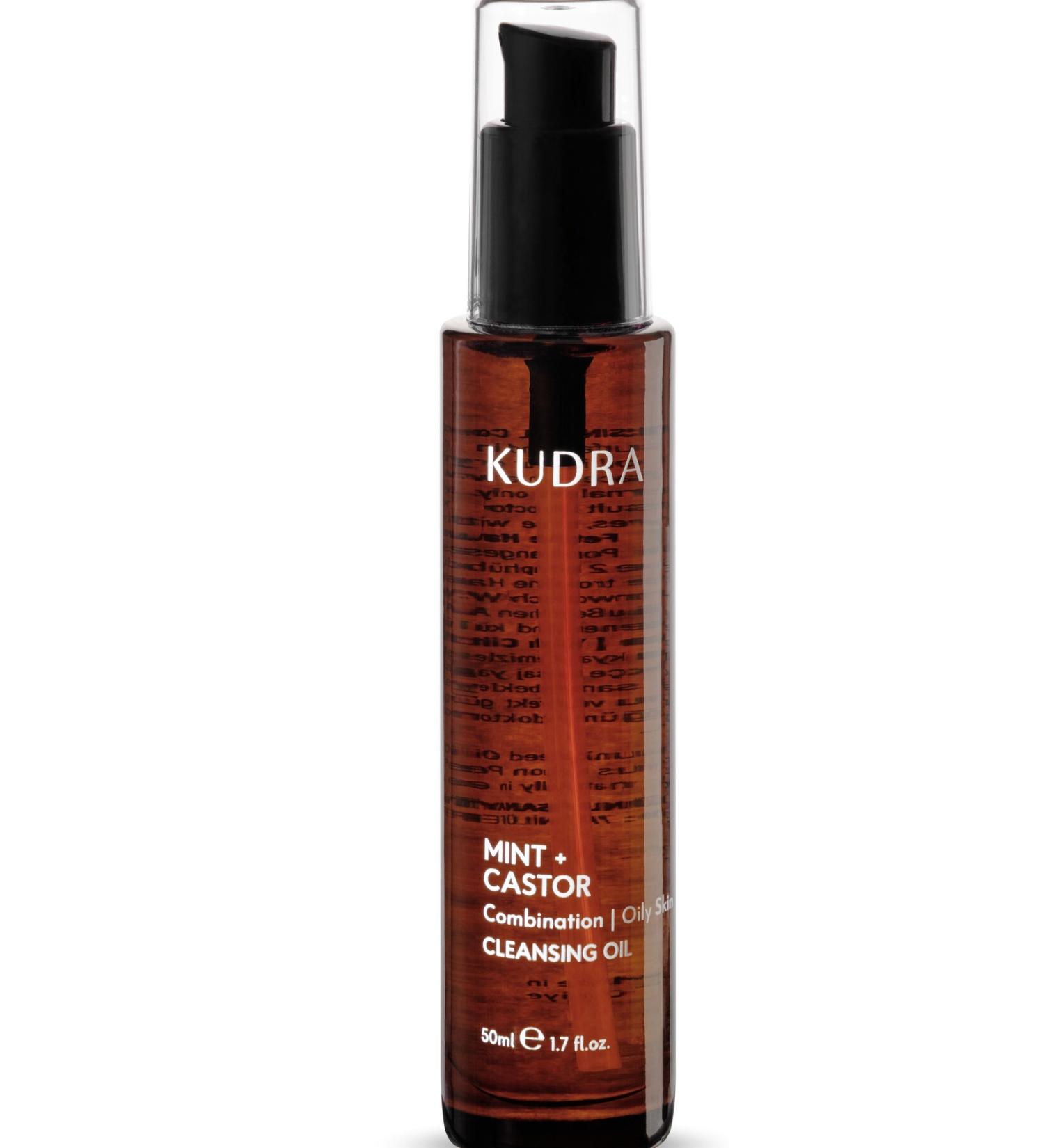 Kudra Purifying Moisturizing Face and Makeup Remover Oil with Indian Mint Oil 50 ml