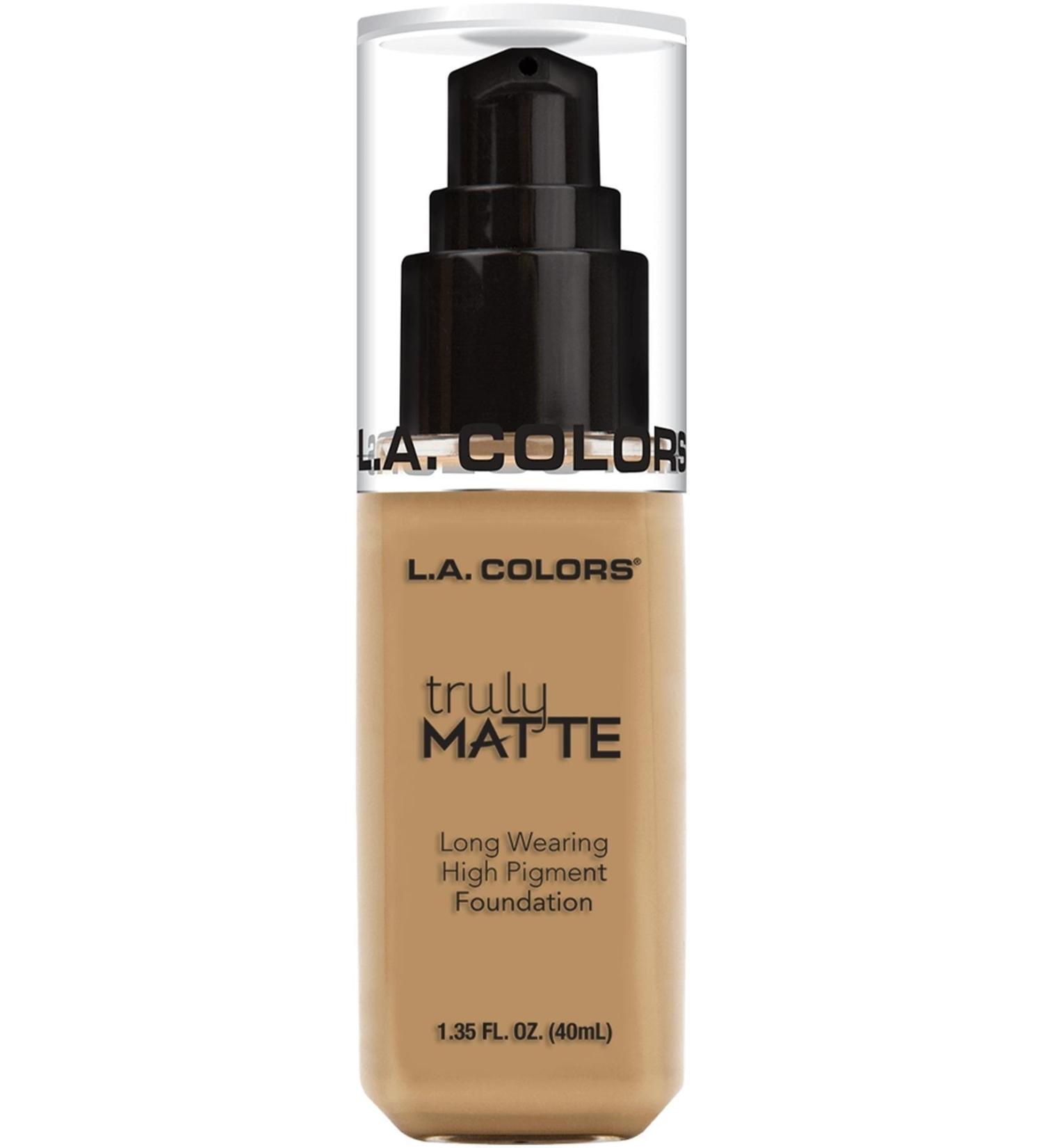 La Colors Truly Matte Foundation Medium Beige