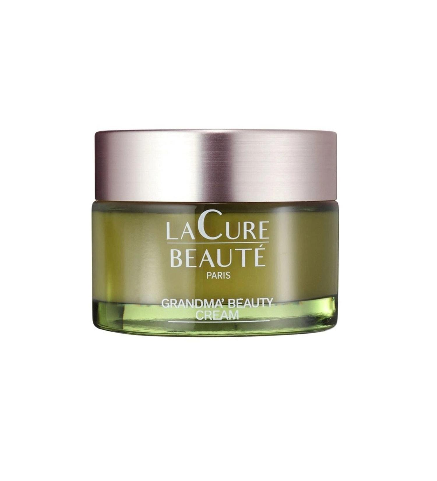 La Cure Beaute Grandma Beauty Cream - Moisturizing Face Cream with Olive Oil Aloe Vera and Shea Butter 49 Ml