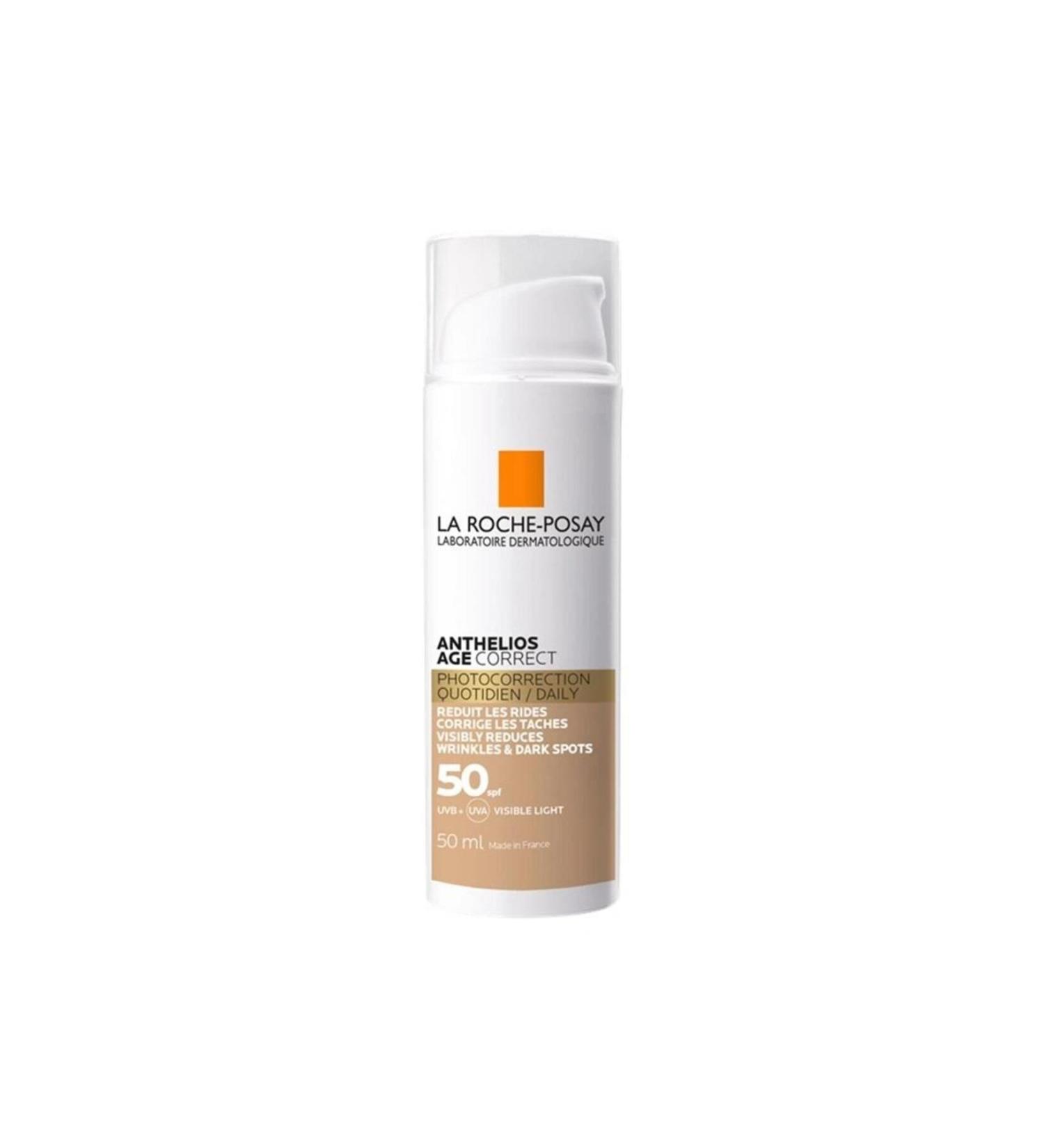 La Roche Posay Anthelios Age Correct Spf 50 Tinted Sun Cream 50 ml