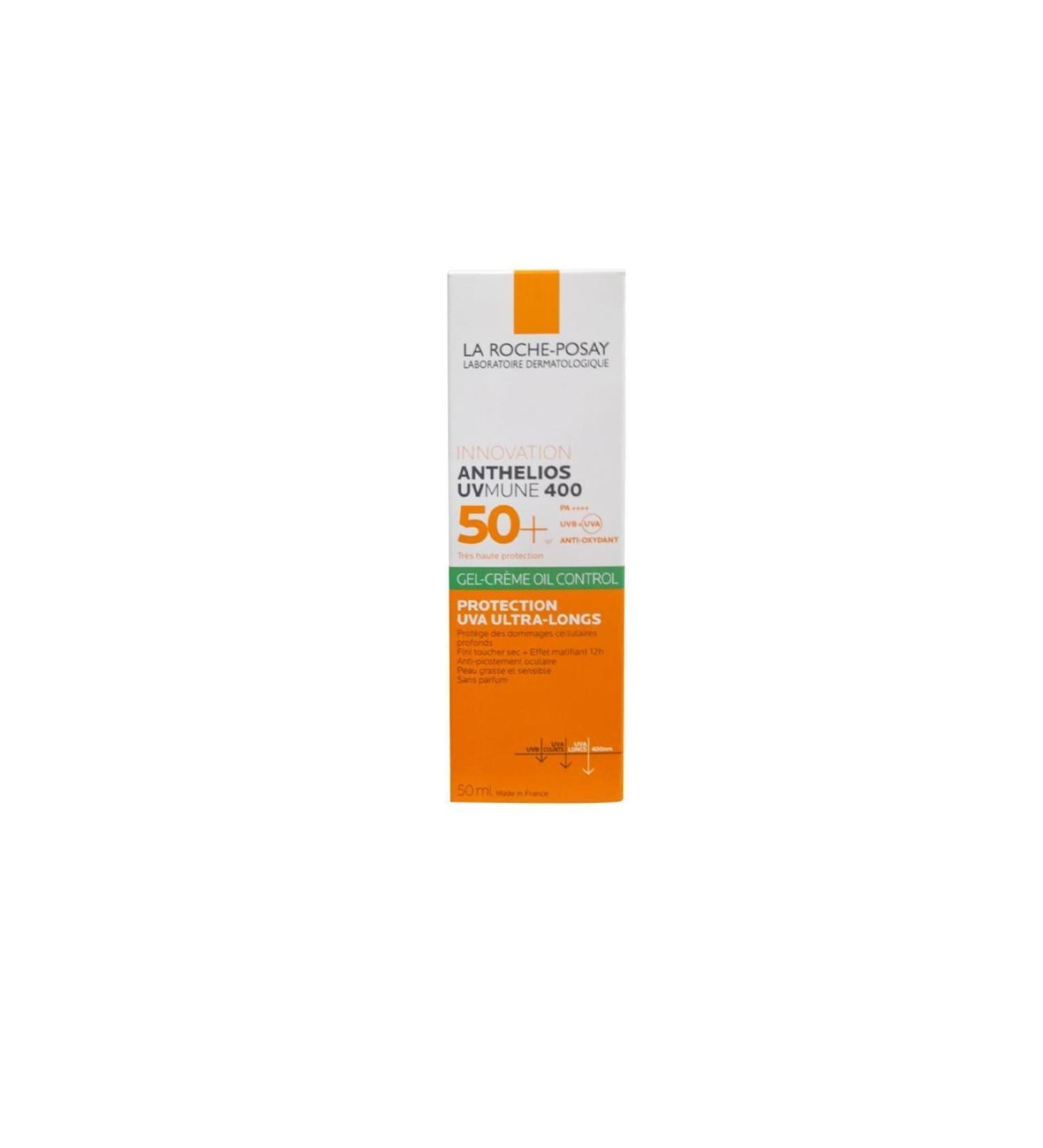 La Roche Posay Anthelios UVmune 400 Oil Control Gel-cream Spf50+ Sunscreen 50ml