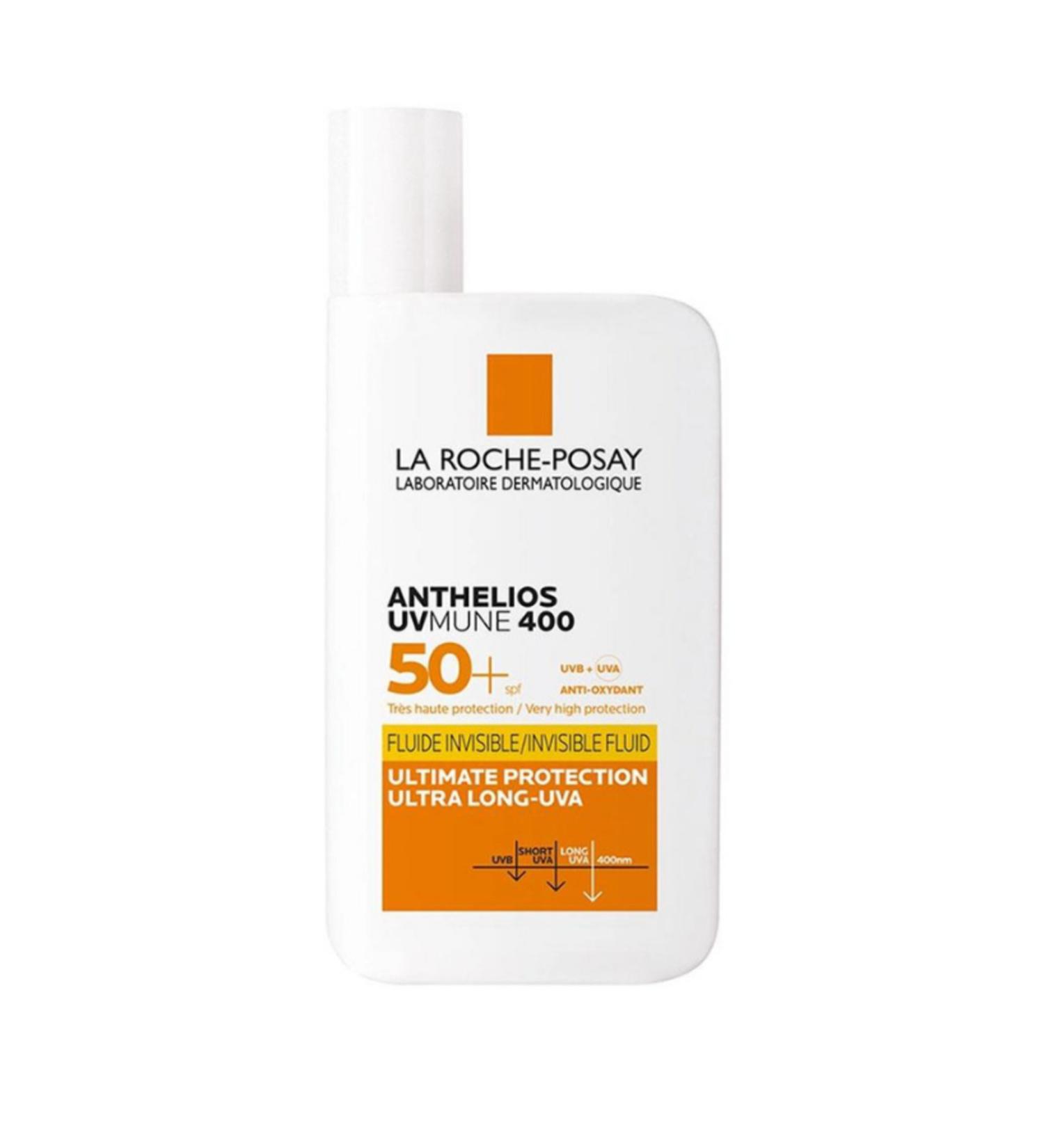 La Roche Posay Anthelios UVmune Fluid Sun Cream SPF50+ 50ml (Shaka Fluid) Features COSMETOLOGIST - Buy Online on GoSupps.com