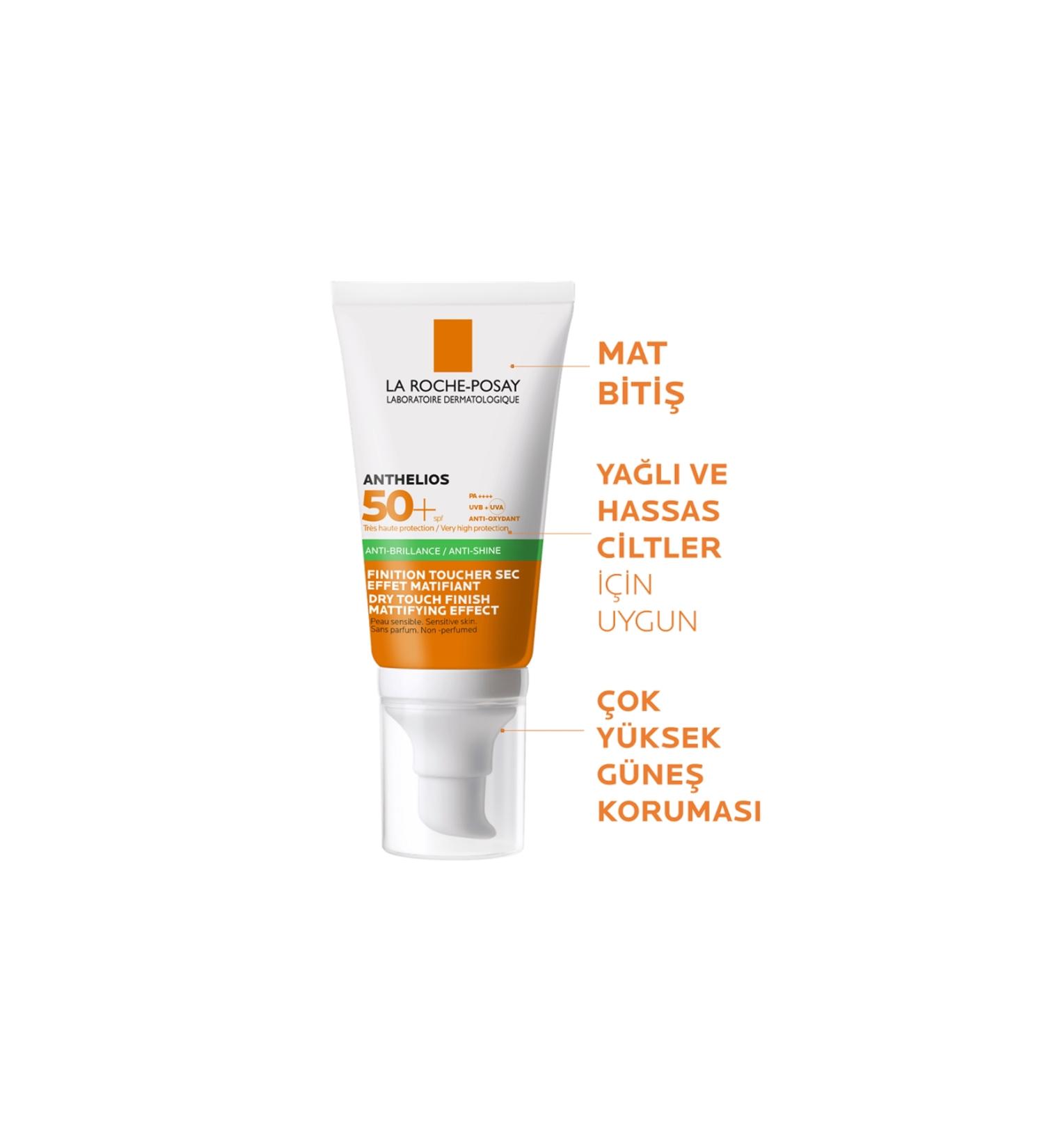 La Roche Posay Anthelios Uvmune400 Oil Control Spf 50+For Oily Skin Matte Finish Sun Cream 50 ml