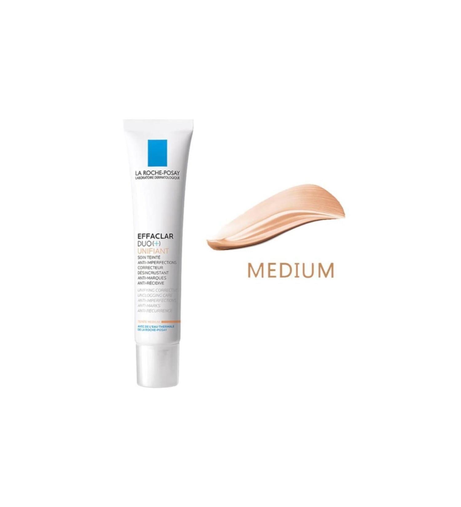 La Roche Posay Effaclar Duo (+) Unifiant - Color Care Cream Medium - Buy Online on GoSupps.com