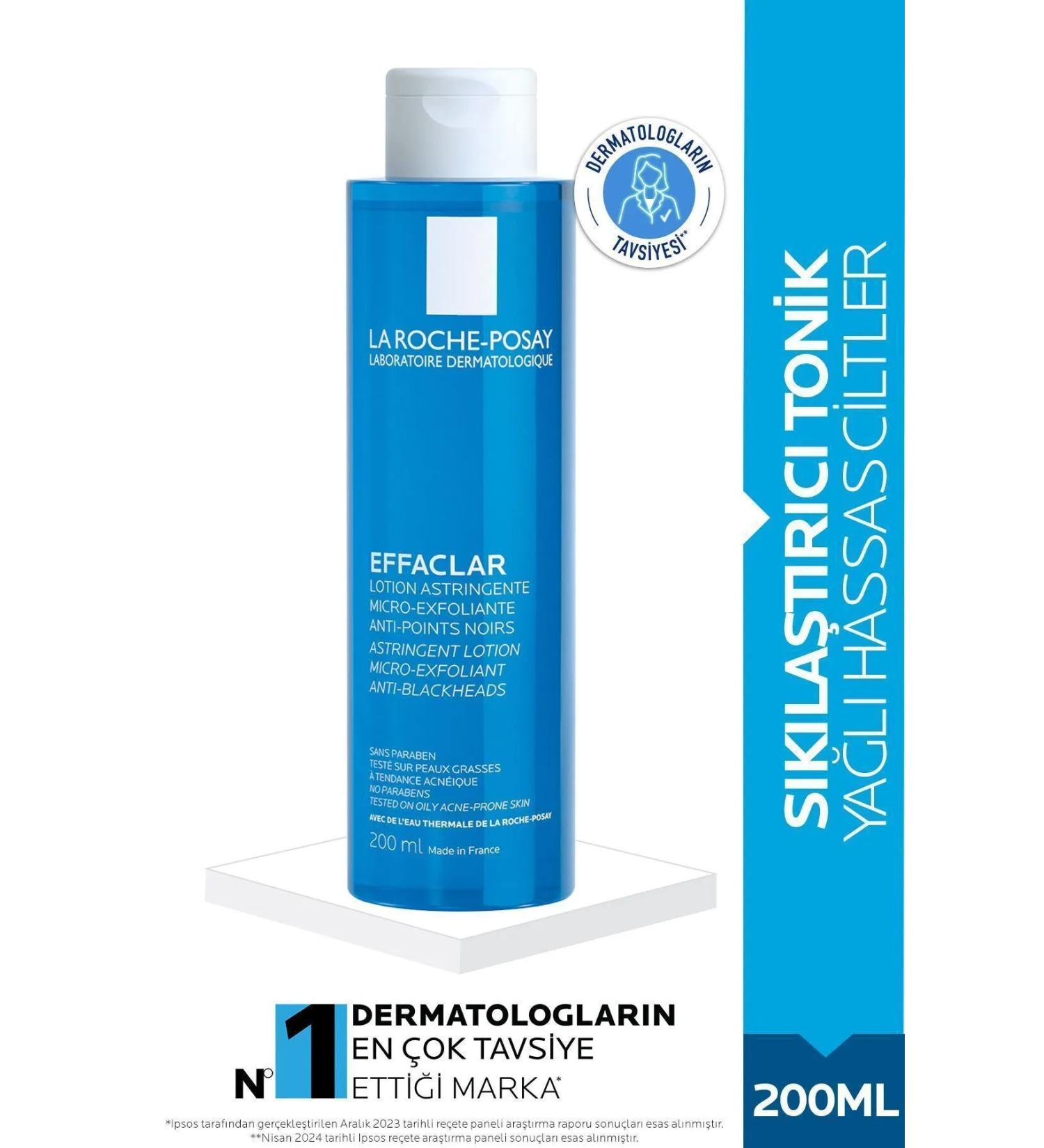 La Roche Posay Effaclar Micro Toner For Oily/Acne Prone Skin 200 ml