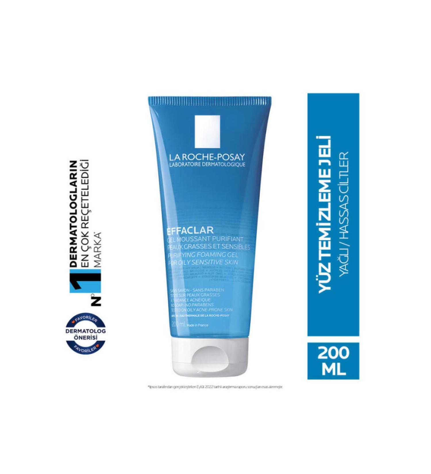La Roche Posay Effaclar - Purifying cleansing gel for oily and irregular skin types 200ml