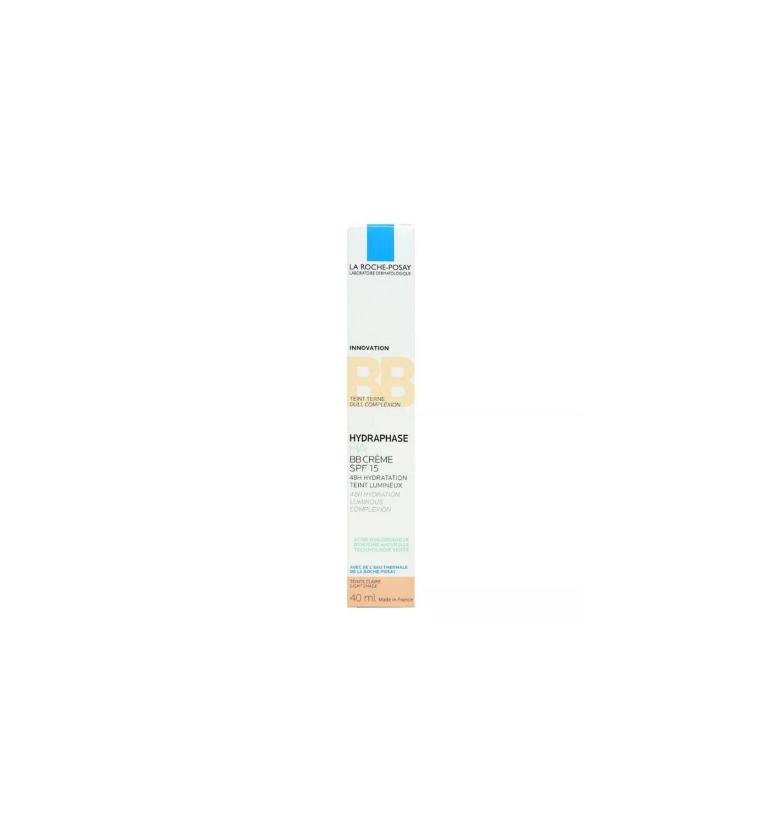 La Roche Posay Hydraphase Ha BB Light Spf15 Sun Protection Tinted Moisturizing Cream 40ml