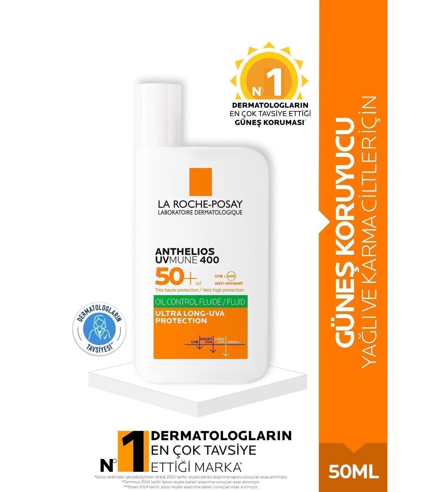 La Roche Posay Protective Sun Cream for Sun Intolerant and Sensitive Skin 50ml KEYO253