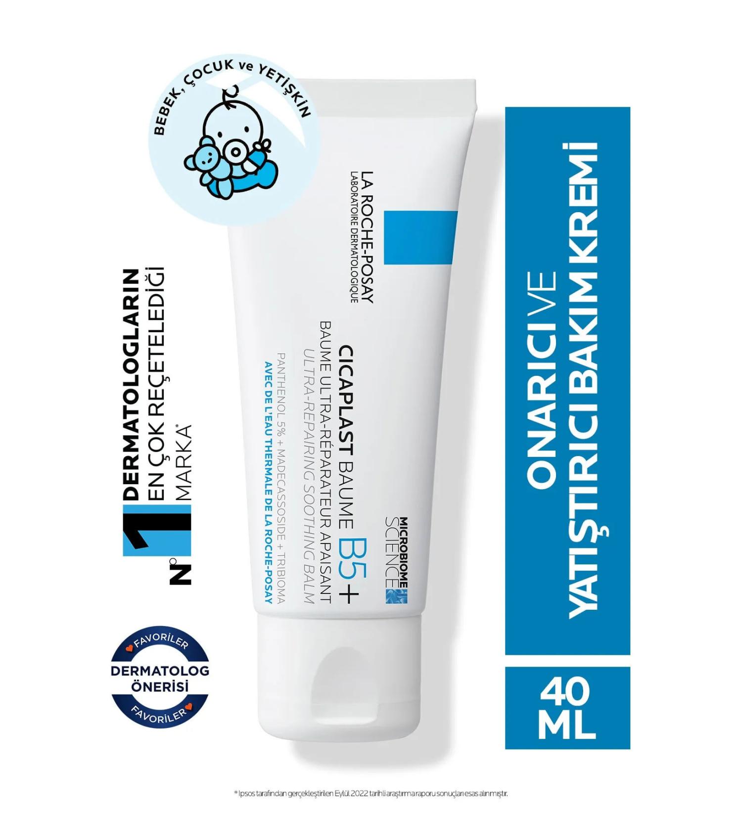 La Roche Posay Cicaplast Baume B5 Cream 40 ml - Buy Online on GoSupps.com