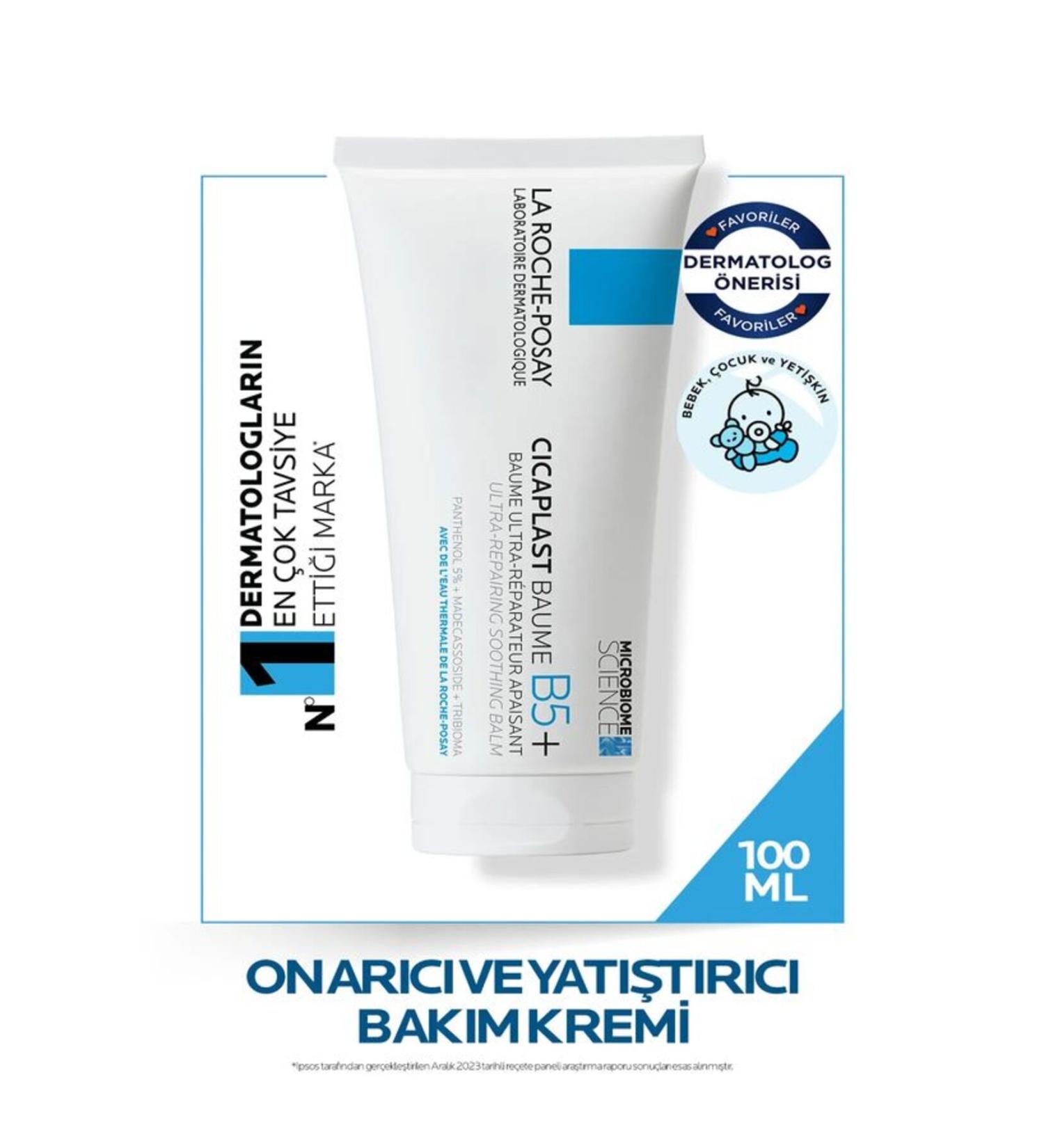 La Roche Posay CICAPLAST BAUME B5+ REPAIR AND SOOTHING CARE CREAM-100 ML - Buy Online on GoSupps.com