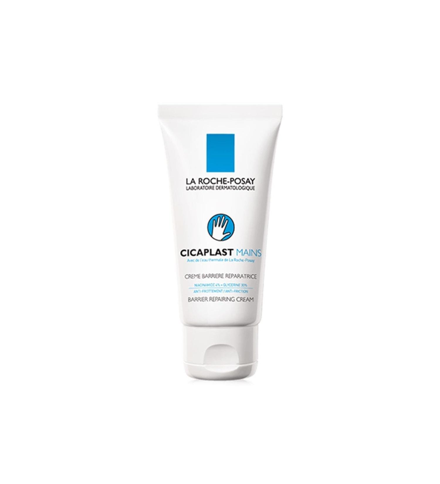 La Roche Posay Cicaplast Mains Fast Absorbing Hand Cream for Dry and Irritated Hands 50ml