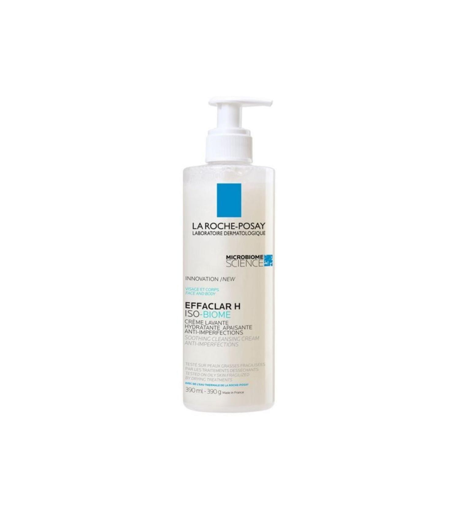 La Roche Posay Effaclar H Iso-biome Soothing Cleansing Cream 390ml