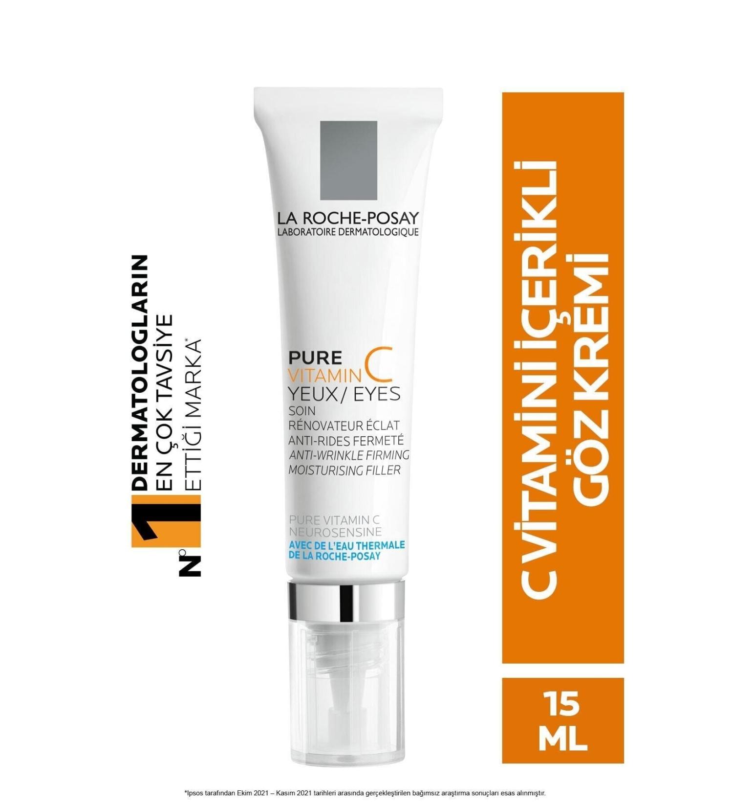 La Roche Posay Eye Cream Against Wrinkles Around the Eyes Helping to Reduce Wrinkles 15 / ml