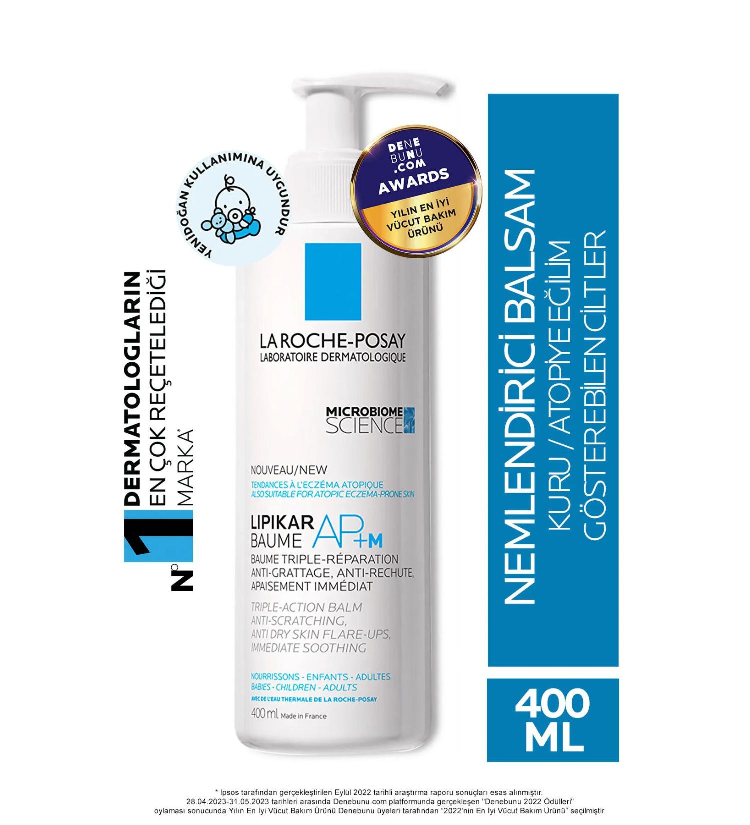 La Roche Posay Lipikar baume Balsam Lotion Ap+m Skin Prone to Atopy 400 Ml - Buy Online on GoSupps.com