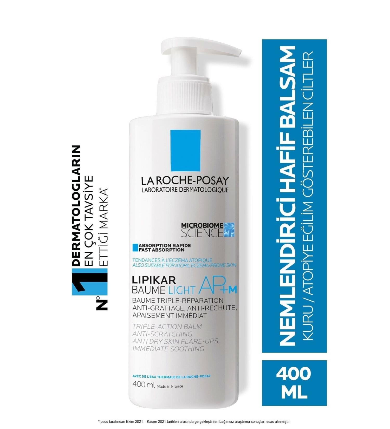 La Roche Posay Lipikar Baume Light Ap+m - Skin Prone to Atopy 400ml