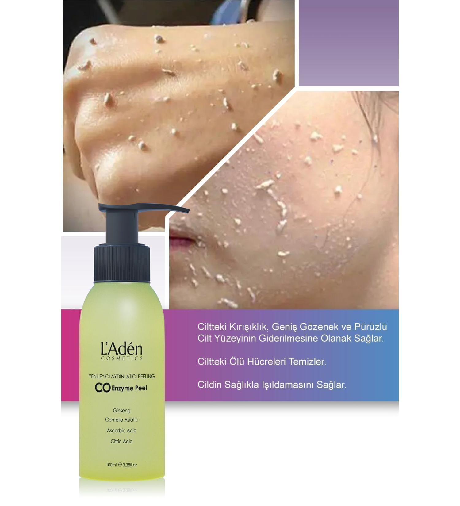 L'Aden Cosmetics Instant Peeling Ginseng Exfoliating Dead Skin Exfoliating Renewing Brightening Body Face Peeling - Buy Online on GoSupps.com