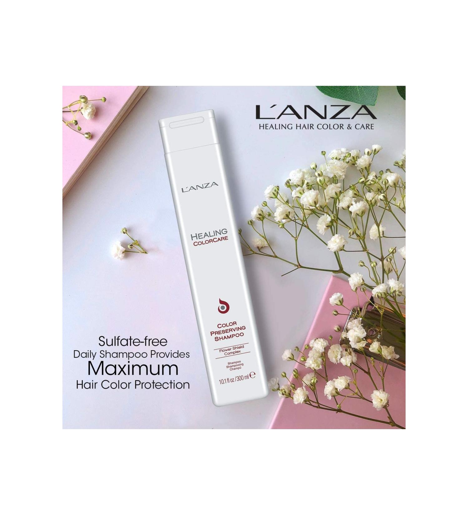 L'anza Healing Colorcare: Anti-Breakage Sulfate-Free Shampoo (Crueltyfree 300 ml) BeautyS!Q358