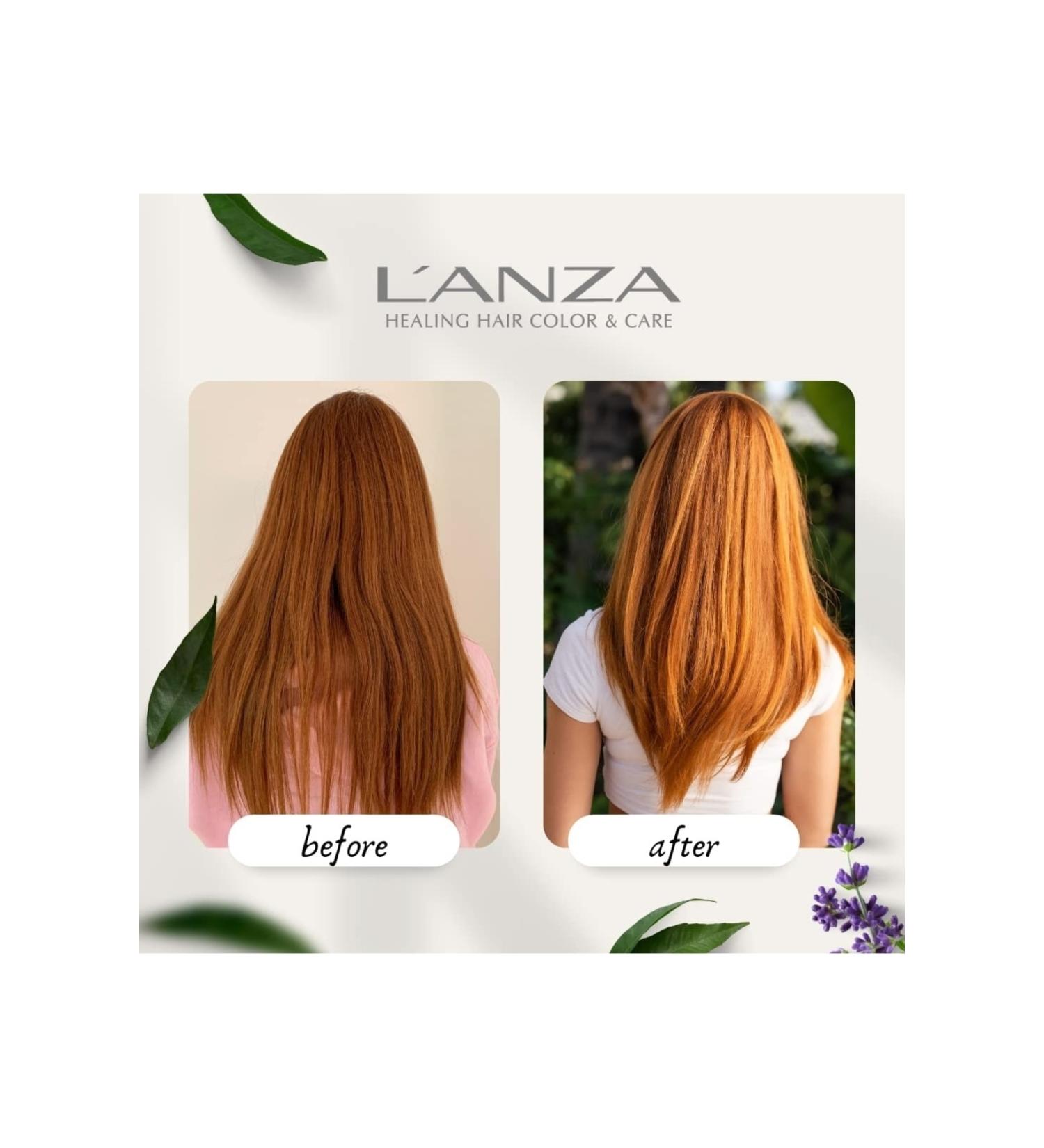 L'anza Healing Colorcare: Silky Shine Rich Formula Purifying Shampoo 300ml ECBeauty!Q361