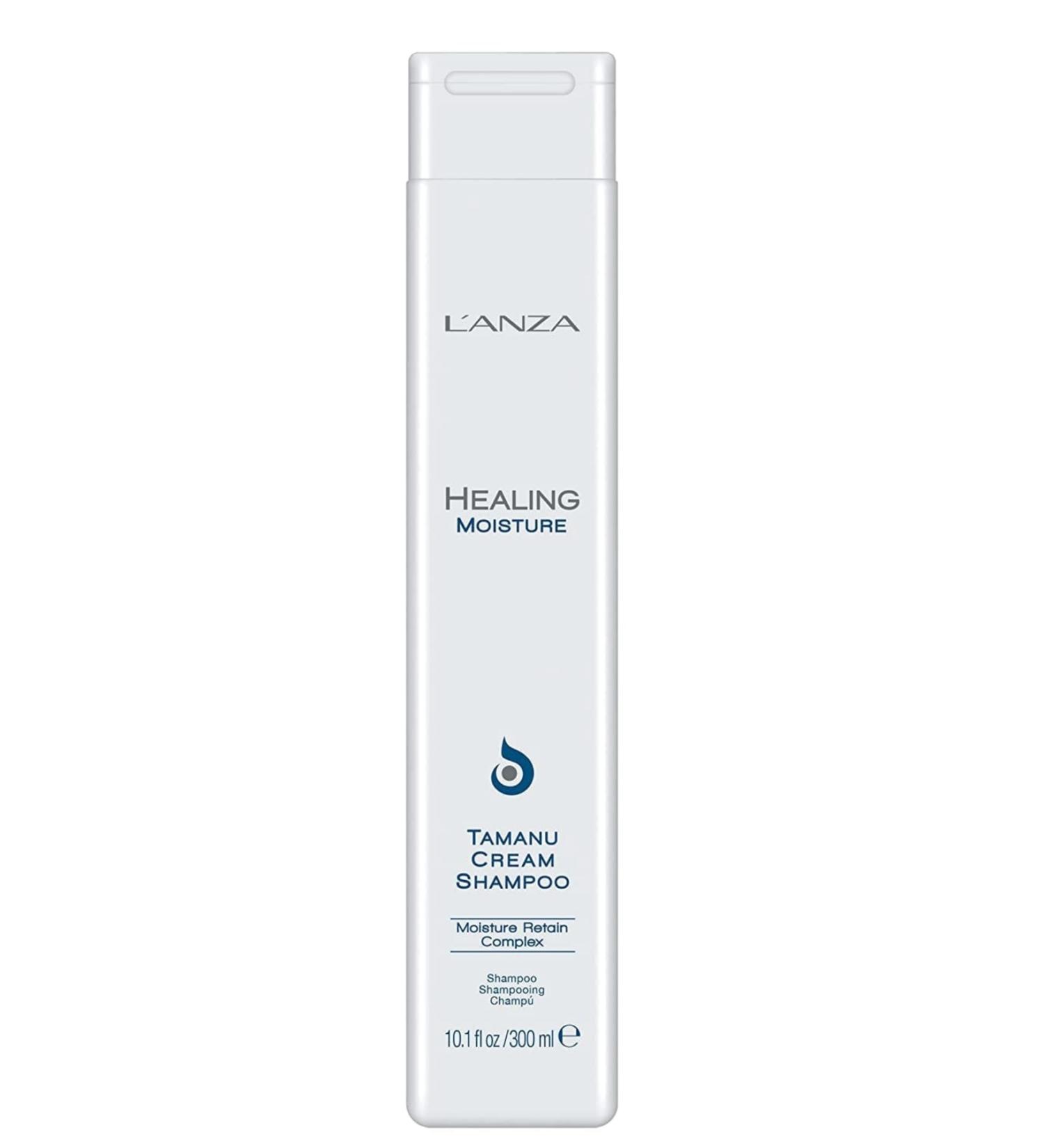L'anza Healing Moisture: Ideal Hydrating Gluten-Free Shampoo with Tamanu Hazelnut Oil 10.1fl BeautyS!Q473