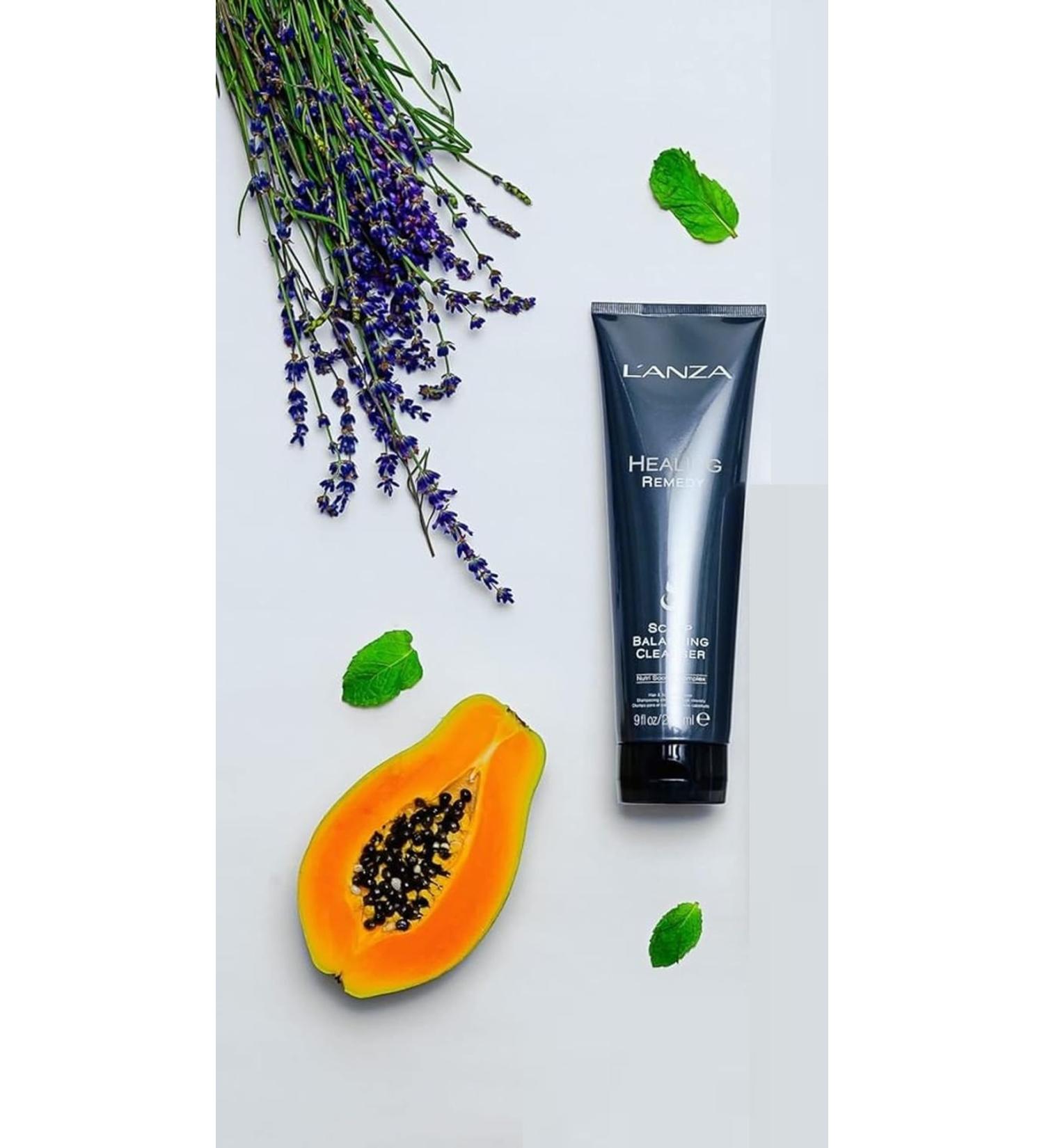 L'anza Healing Remedy - Scalp Balancing Cleanser - Nutri Soothe Complex 266ml BeautyS.X54