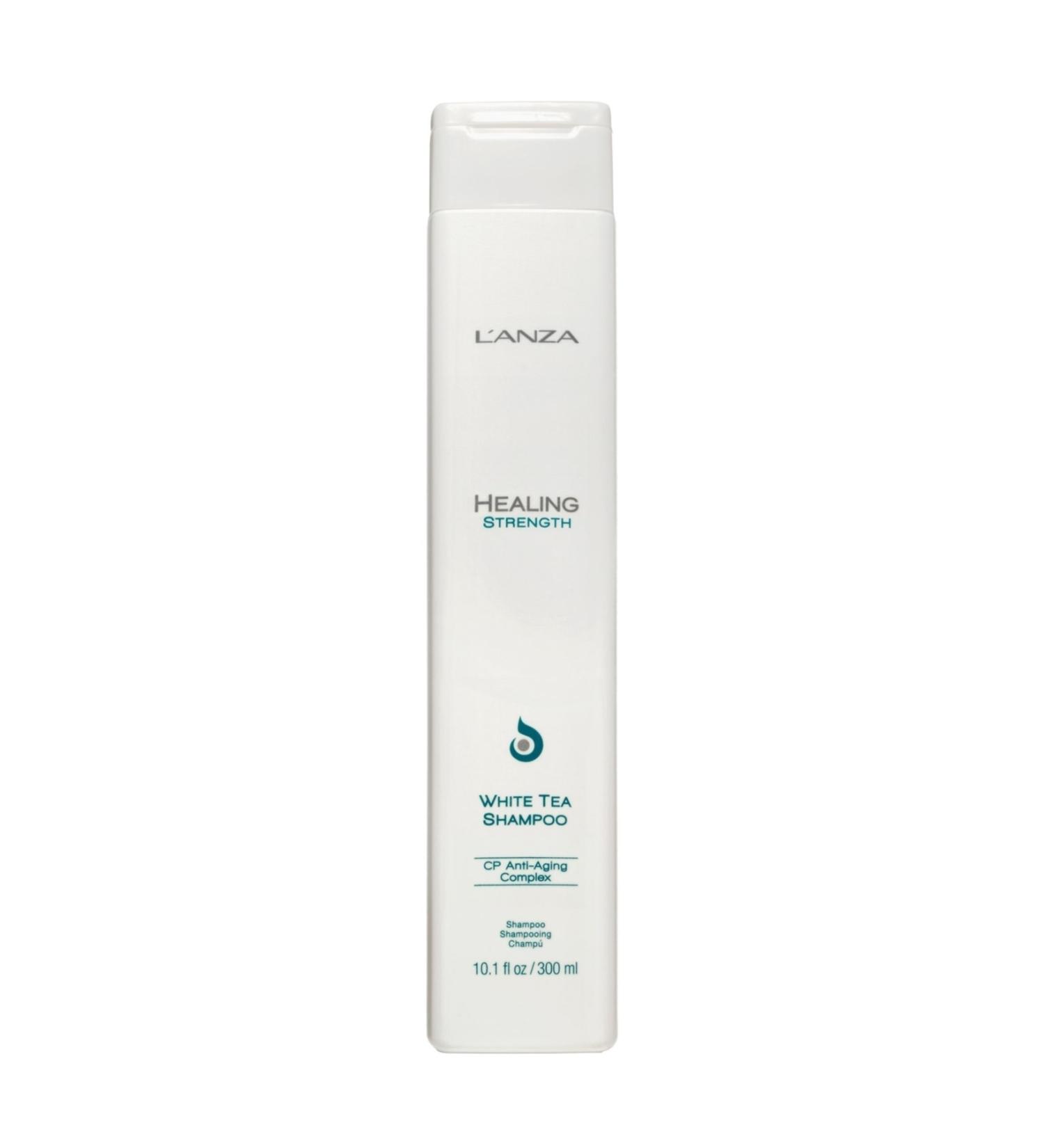 L'anza Healing Strength White Tea Strengthening Sulfate-Free Shampoo for Weak Hair 300ml