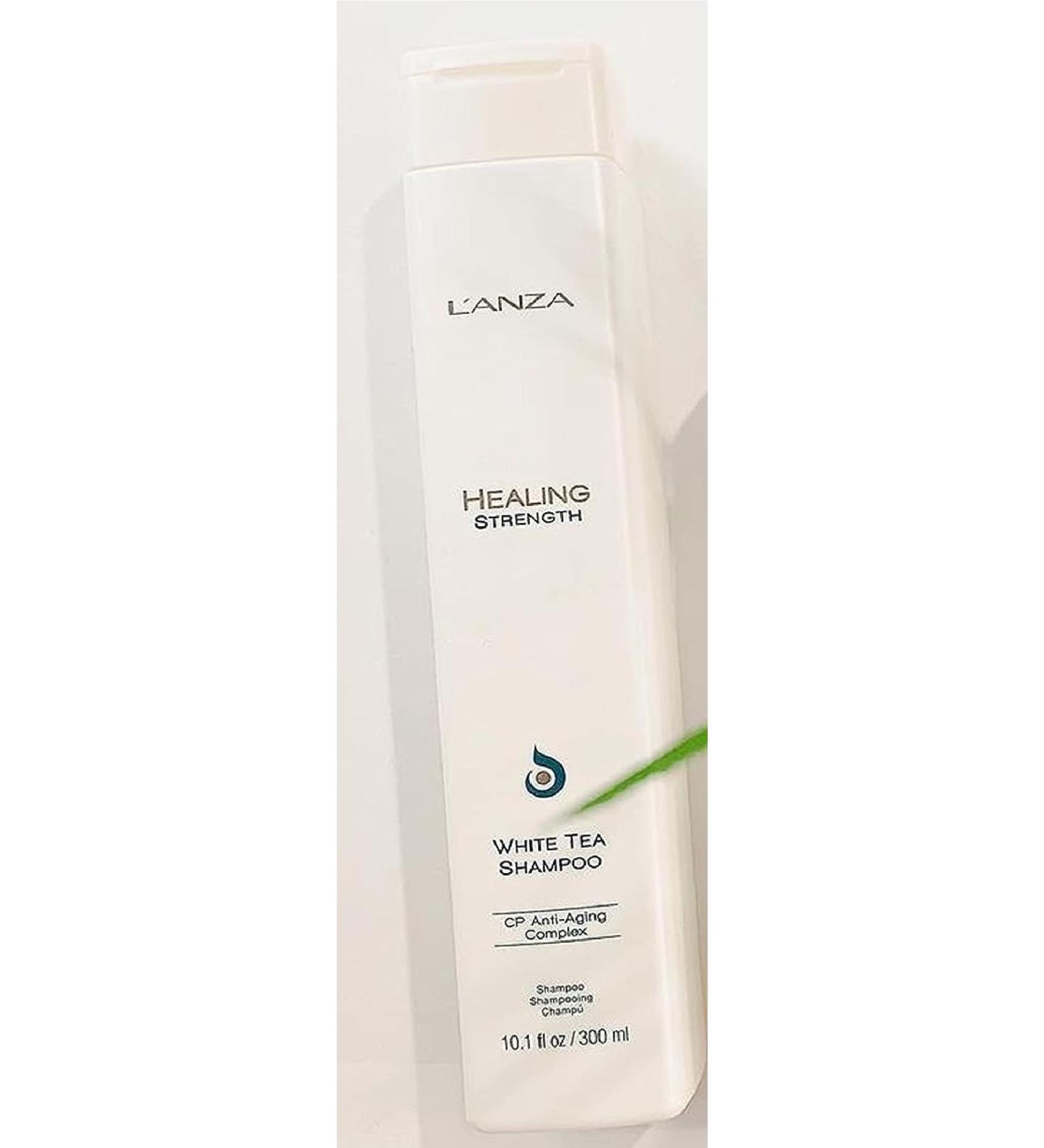 L'anza Healing Strength: Anti-Aging Antiox White Tea Shampoo (Rich in Vitamin C) 300ml BeautyS!Q424