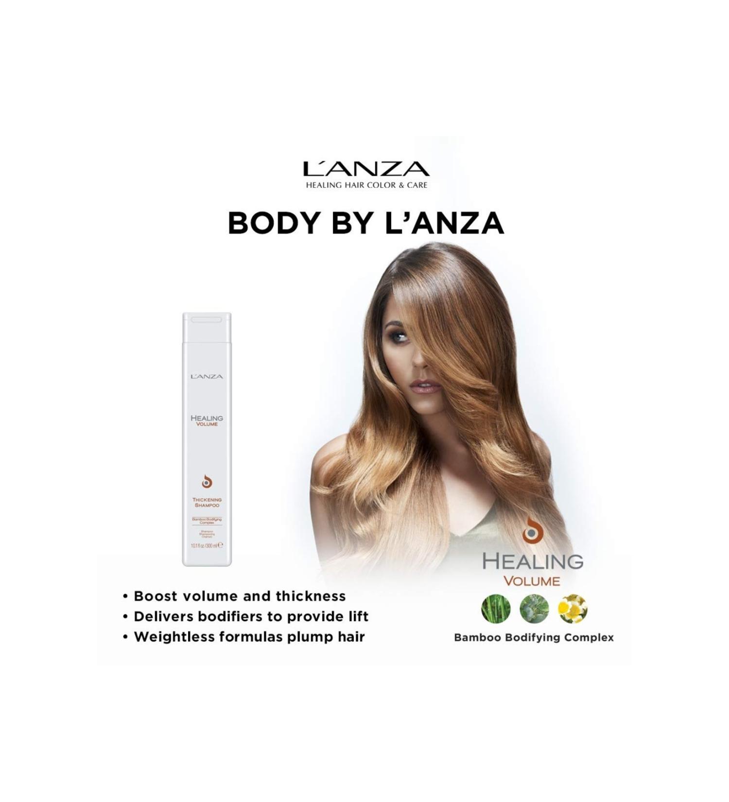 L'anza Healing Volume: Keratin-Rich Plumping Paraben-Free Shampoo (10.1 fl.oz.) BeautyS!Q567