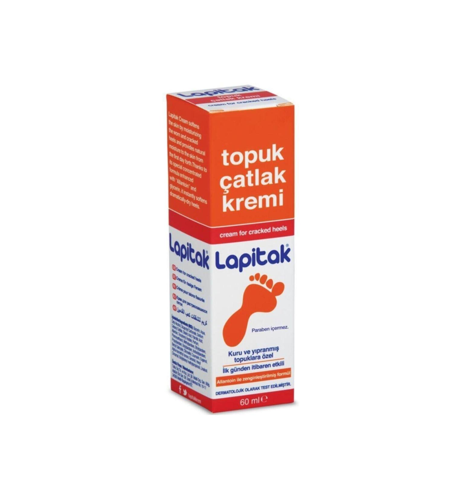 Lapitak Heel Crack Care Cream 60 Ml