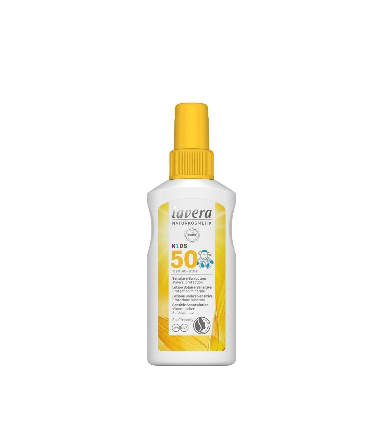 Lavera Sensitive Children Sun Lotion Spf 50 100 Ml
