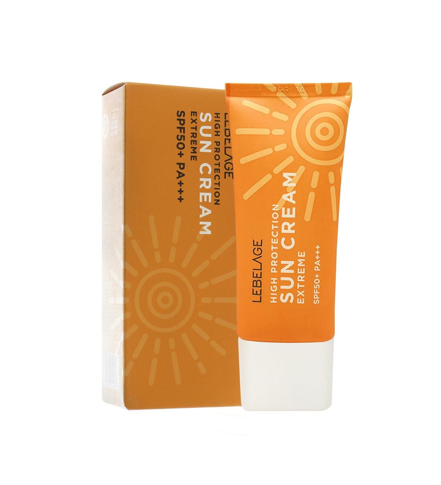 LEBELAGE Moisturizing Repairing Anti-Irritation High Protection Extreme Sun Cream Spf 50 + Pa +++ - Buy Online on GoSupps.com