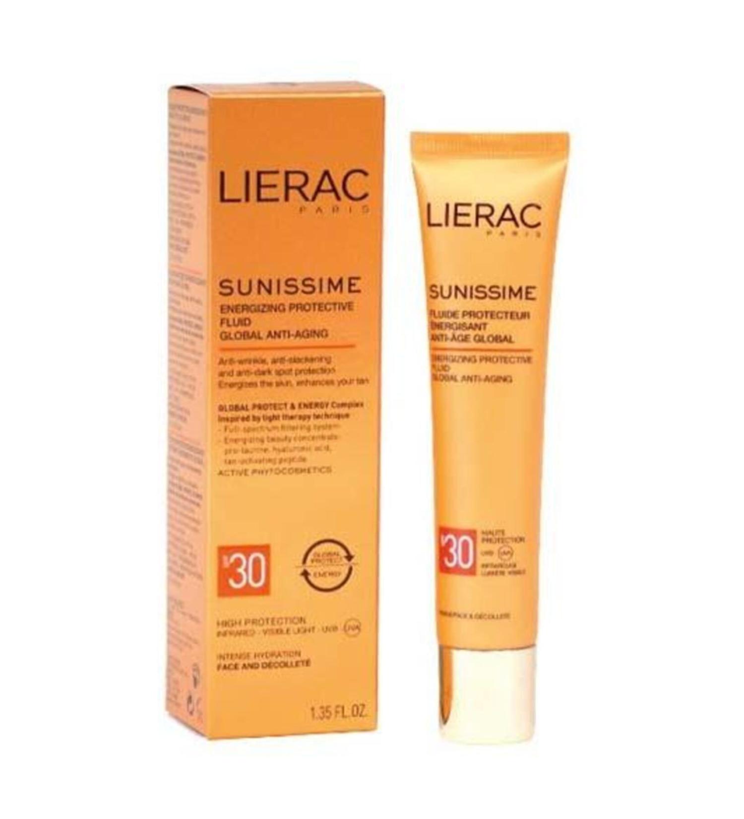 Lierac Sunissime Energizing Protective Fluid Spf30 40ml