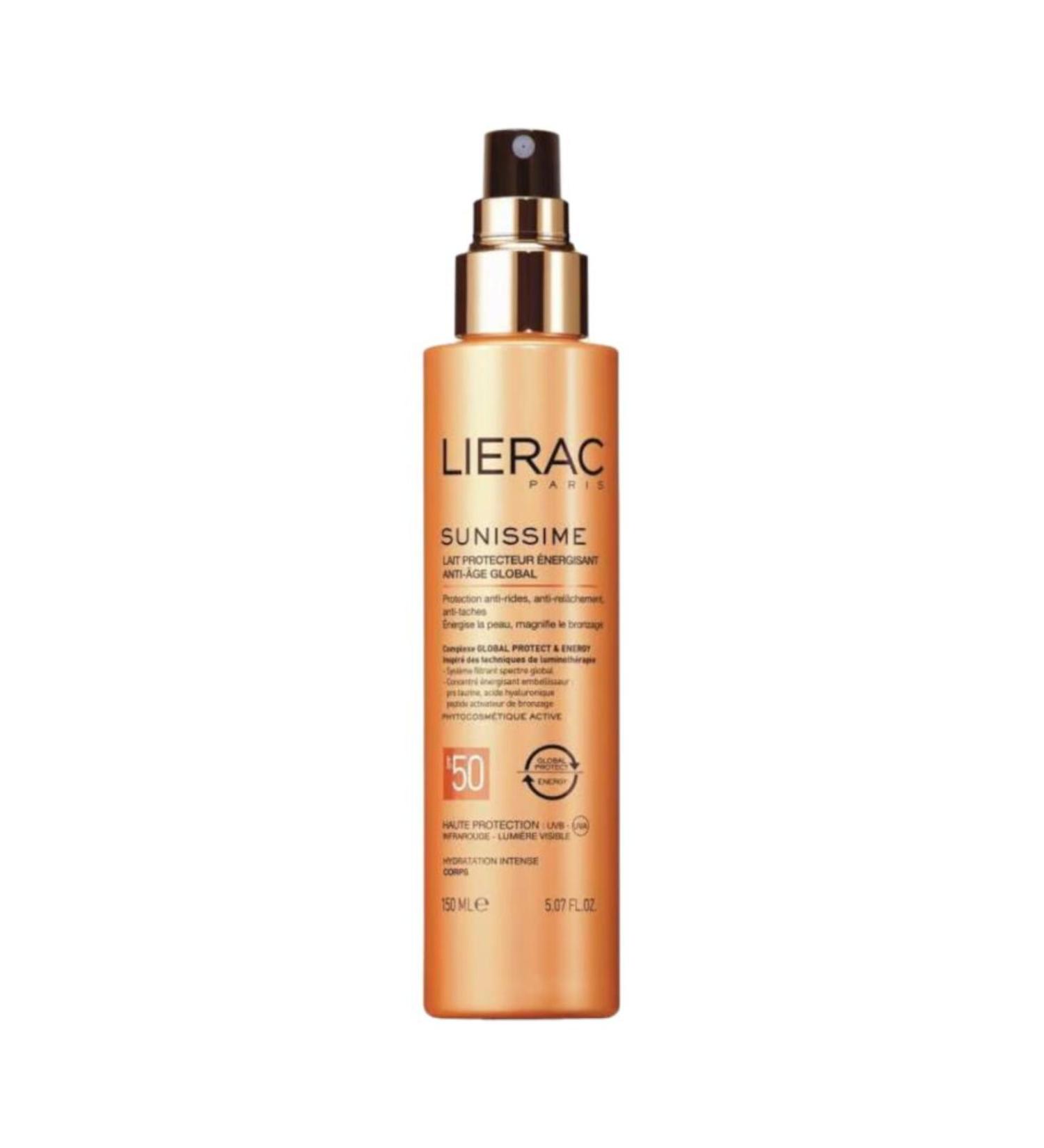 Lierac Sunissime Energizing Protective Milk Spf50 150 ml