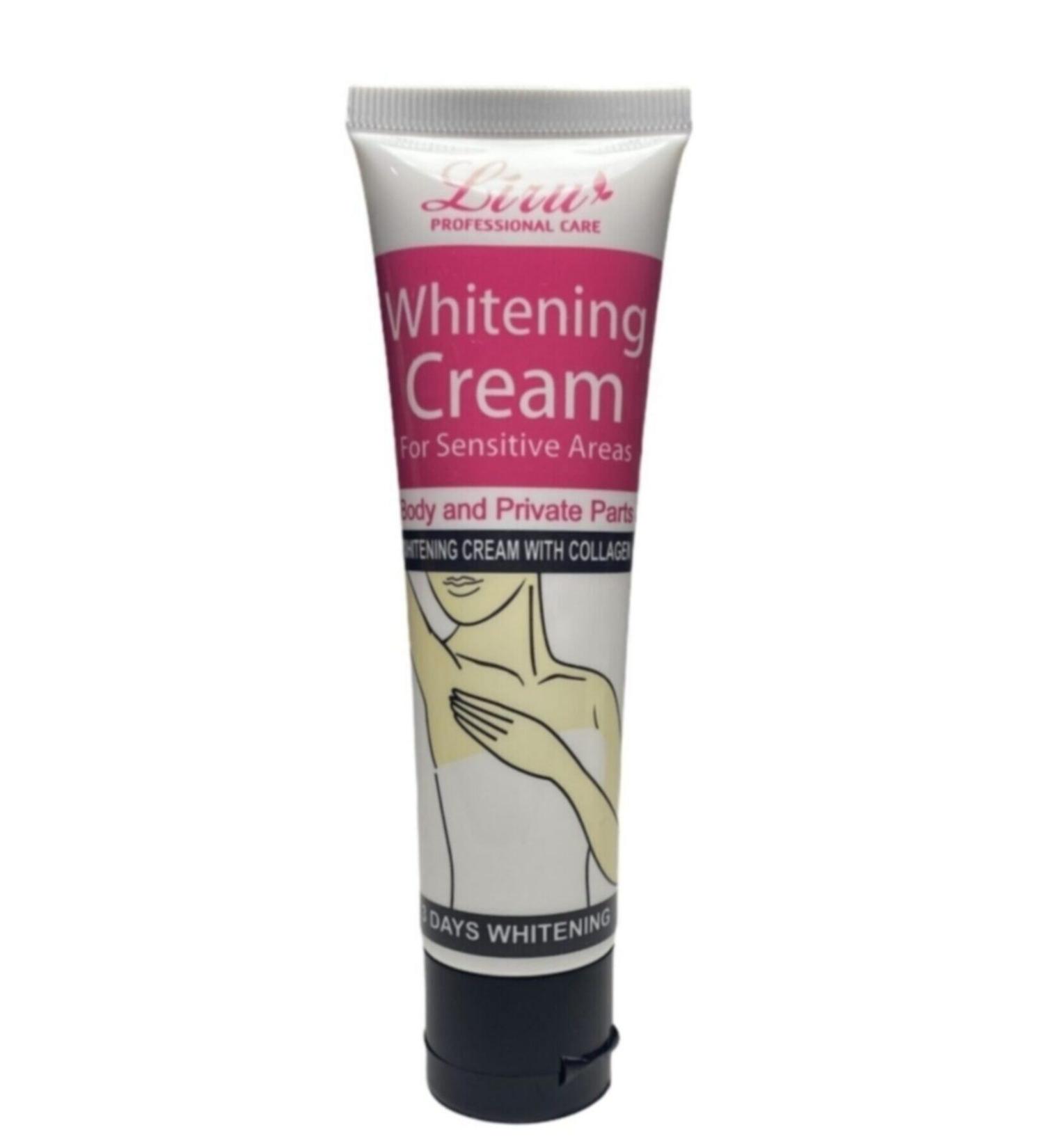 LIRU Whitening Cream Underarm Bikini Area Body Whitening Anti-Darkening Cream