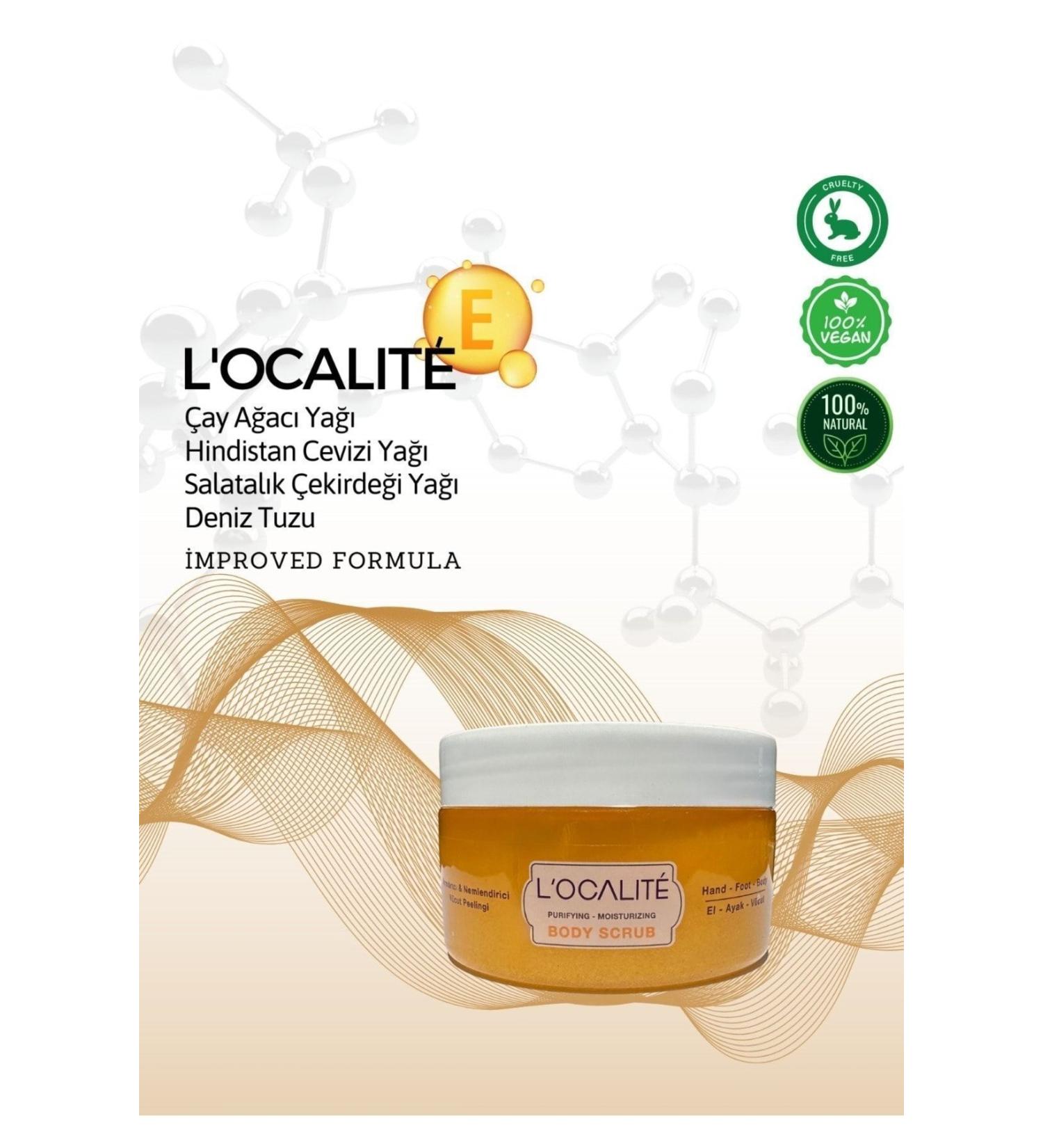 L'ocalite Intensive Moisturizing Nourishing and Purifying Body Peeling 300 ml St9225 - Buy Online on GoSupps.com