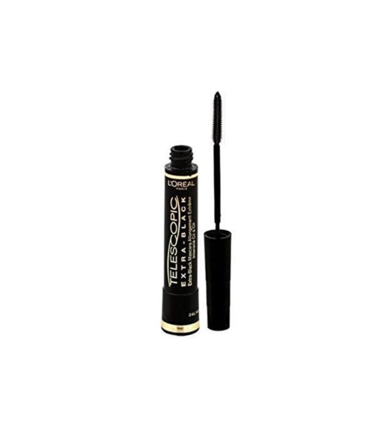 L'Oreal Paris Dark Black Mascara - Telescopic Extreme Lenghtening Mascara Extra Black 3600521377024