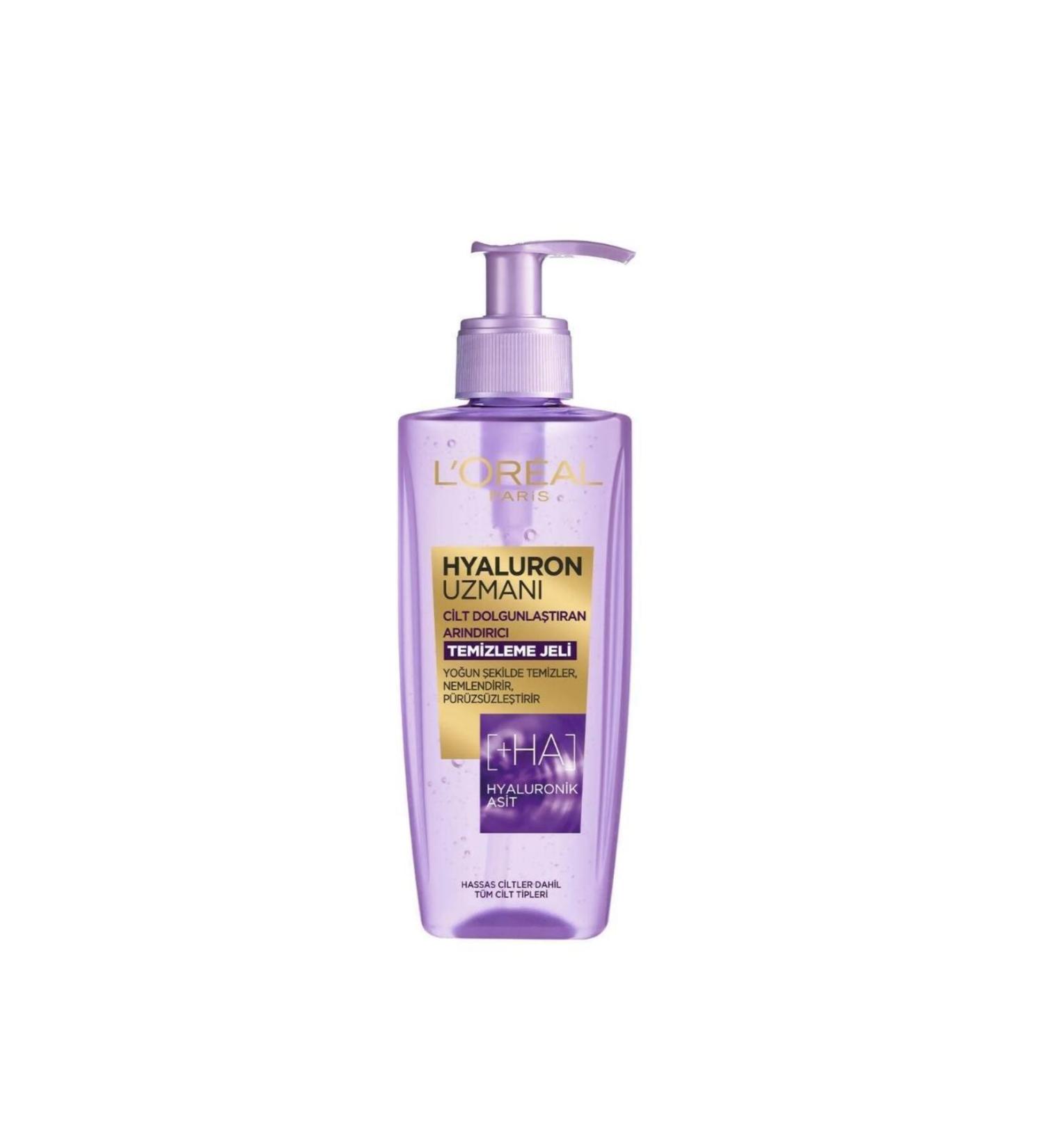 L'Oreal Paris Loreal Paris Hyaluron Expert Facial Cleansing Gel - Buy Online on GoSupps.com