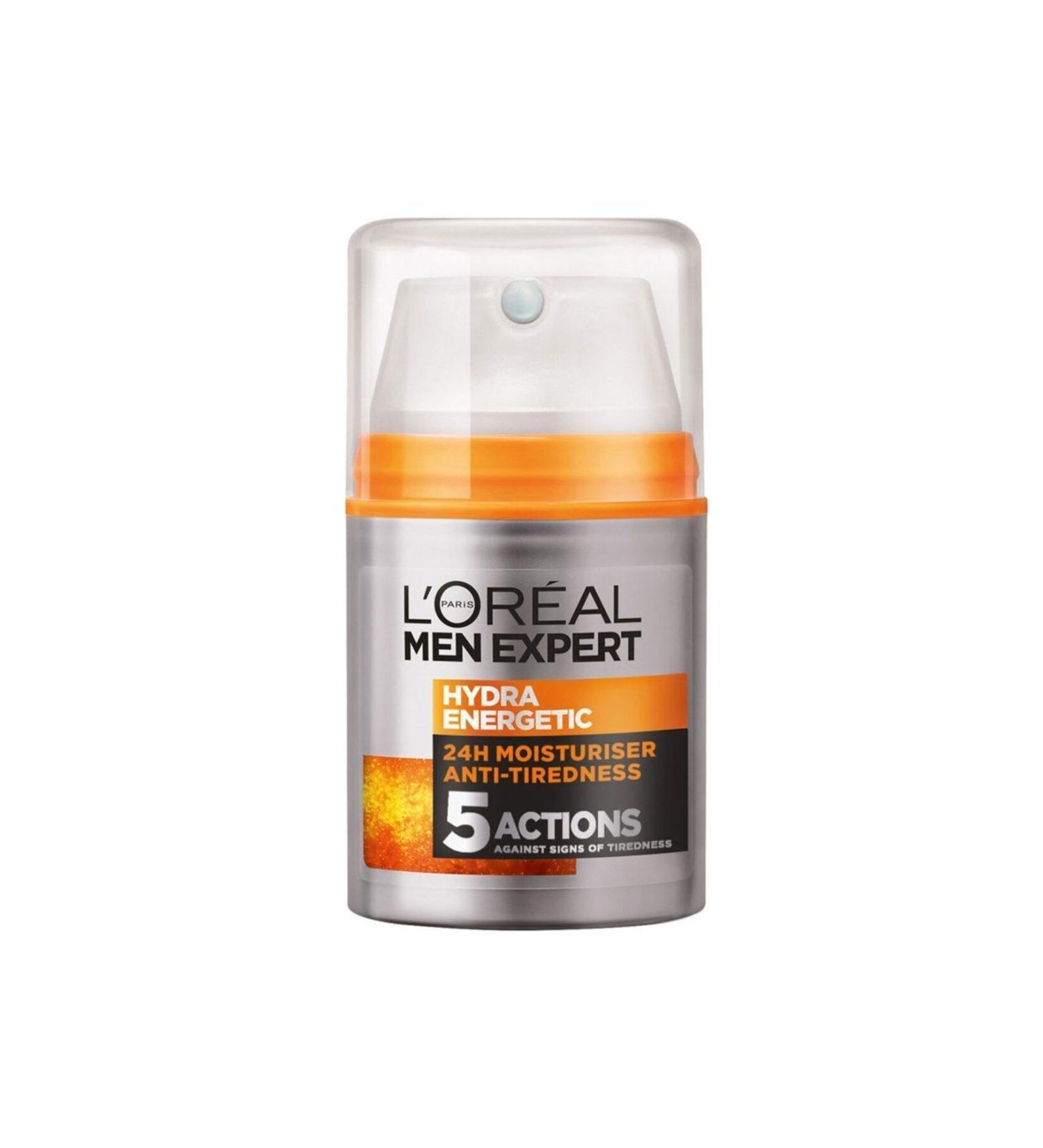 L'Oreal Paris Men Expert Hydra Energetic Anti-Fatigue Moisturizing Gel Face Cream 50 ML