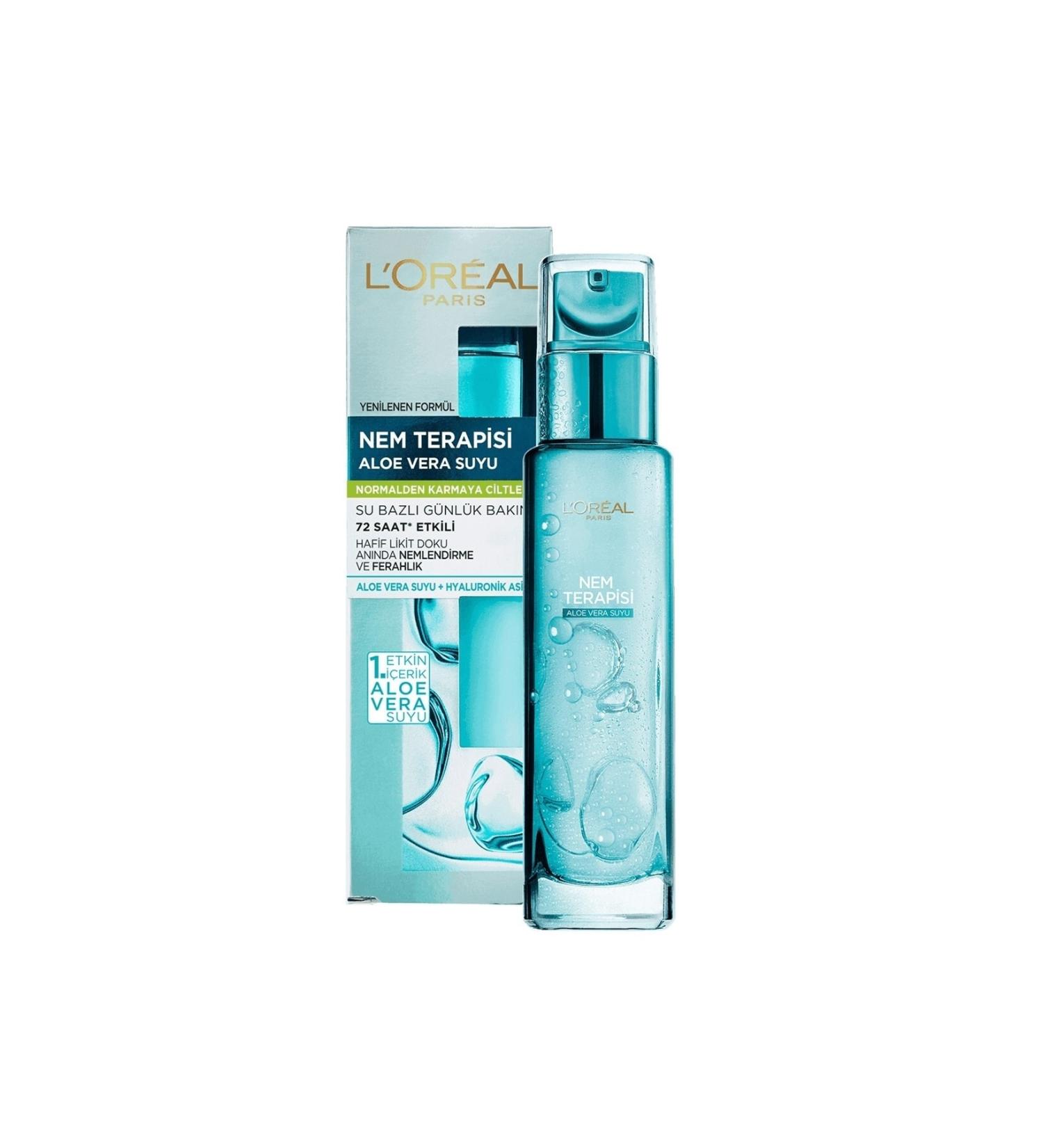 L'Oreal Paris Loreal Moisture Therapy Aloe Vera Water Normal to Combination Skin Water Based Daily Care 70 ml