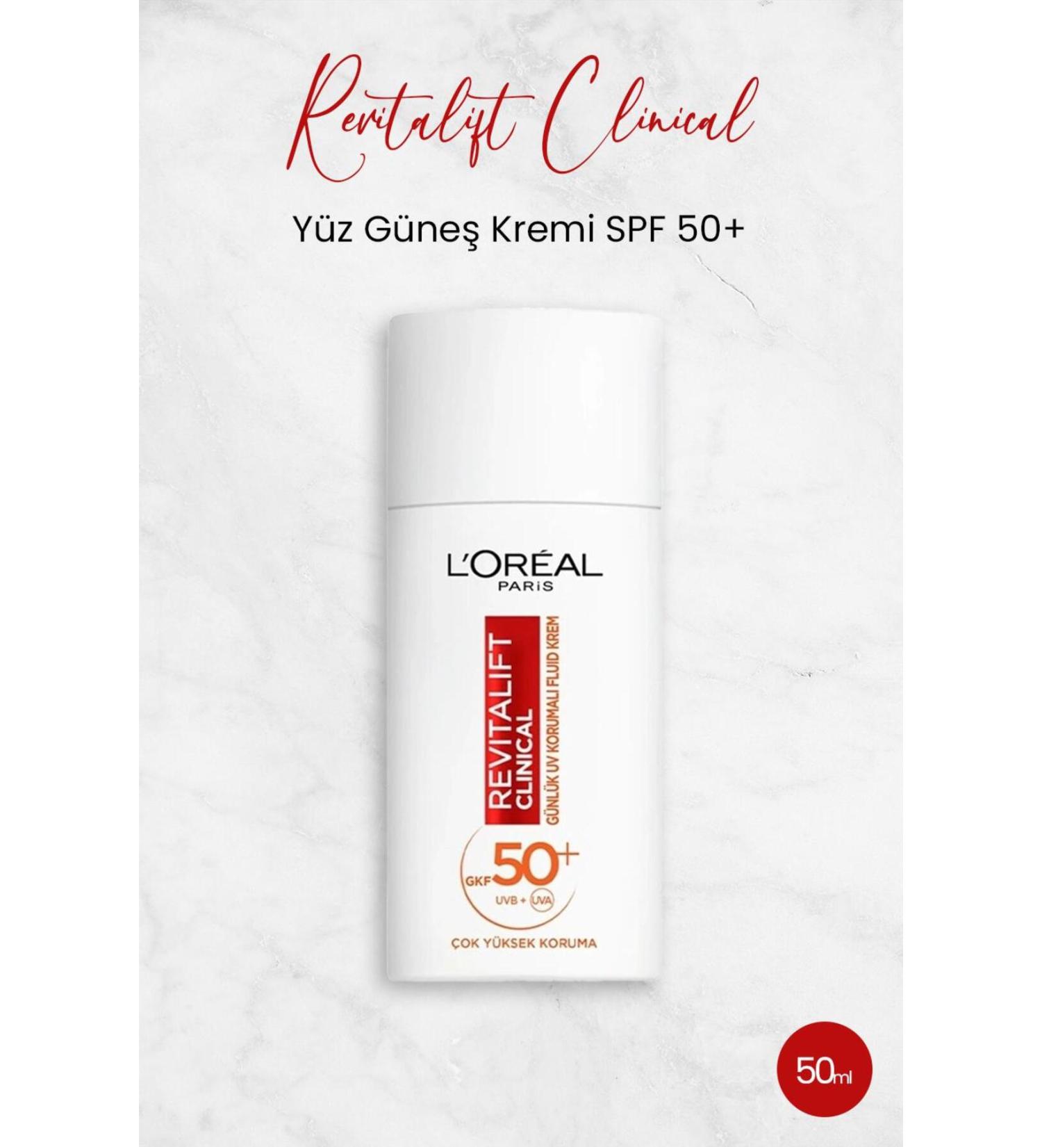 L'Oreal Paris Loreal Paris Revitalift Clinical SPF 50+ Face Sun Cream 50 ml