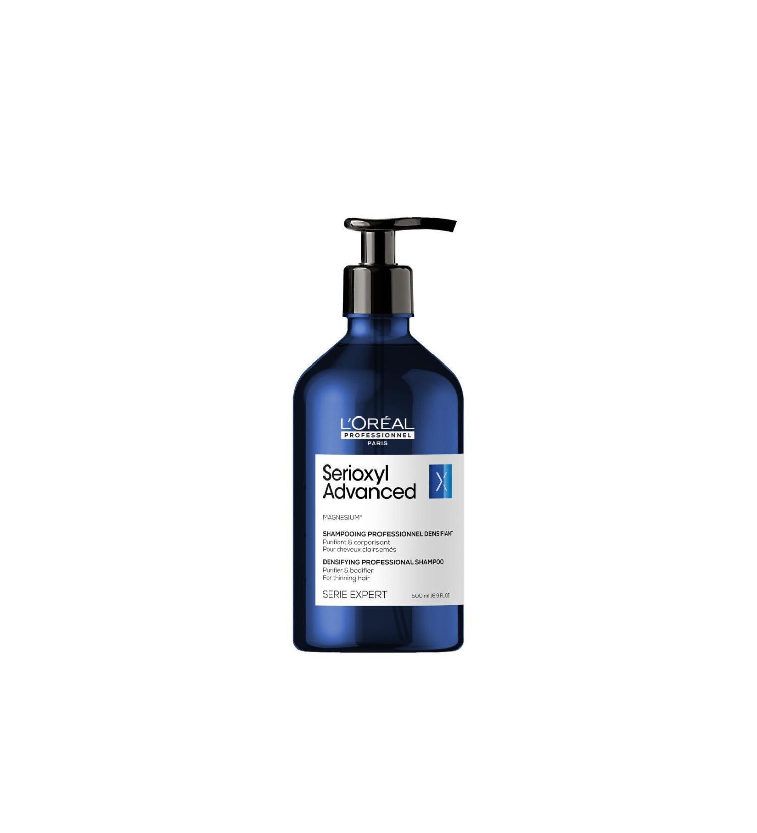 L'Oreal Paris Serie Expert Serioxyl Advanced Density Shampoo for Thin Hair 500 Ml - Buy Online on GoSupps.com