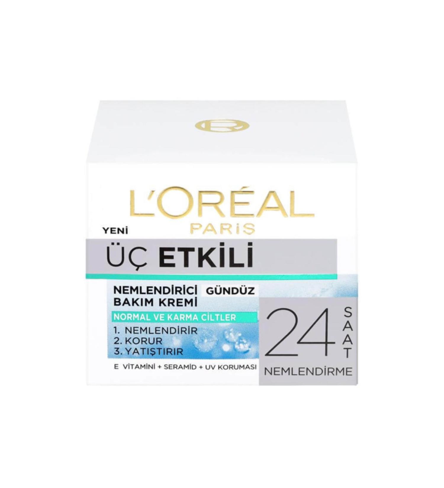 L'Oreal Paris Triple Action Day Cream/For Normal and Combination Skin