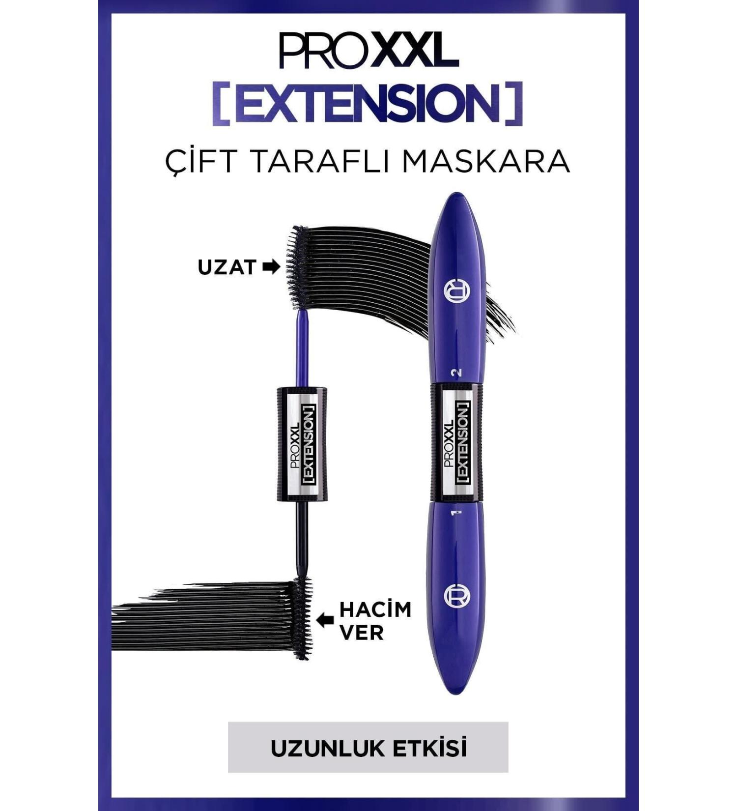 PRO L'or al Parisxxl Extension Double-Sided Super Mascara - Length Effect.. _loreal - Buy Online on GoSupps.com