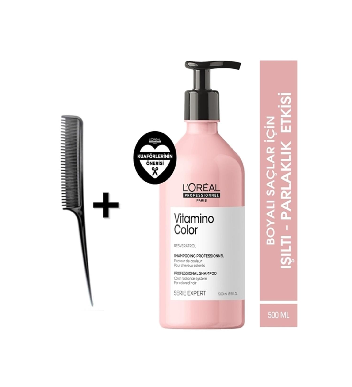 L'oreal Professionnel Loreal Serie Expert Vitamino Color Color Protection Shampoo 500 Ml -crepe