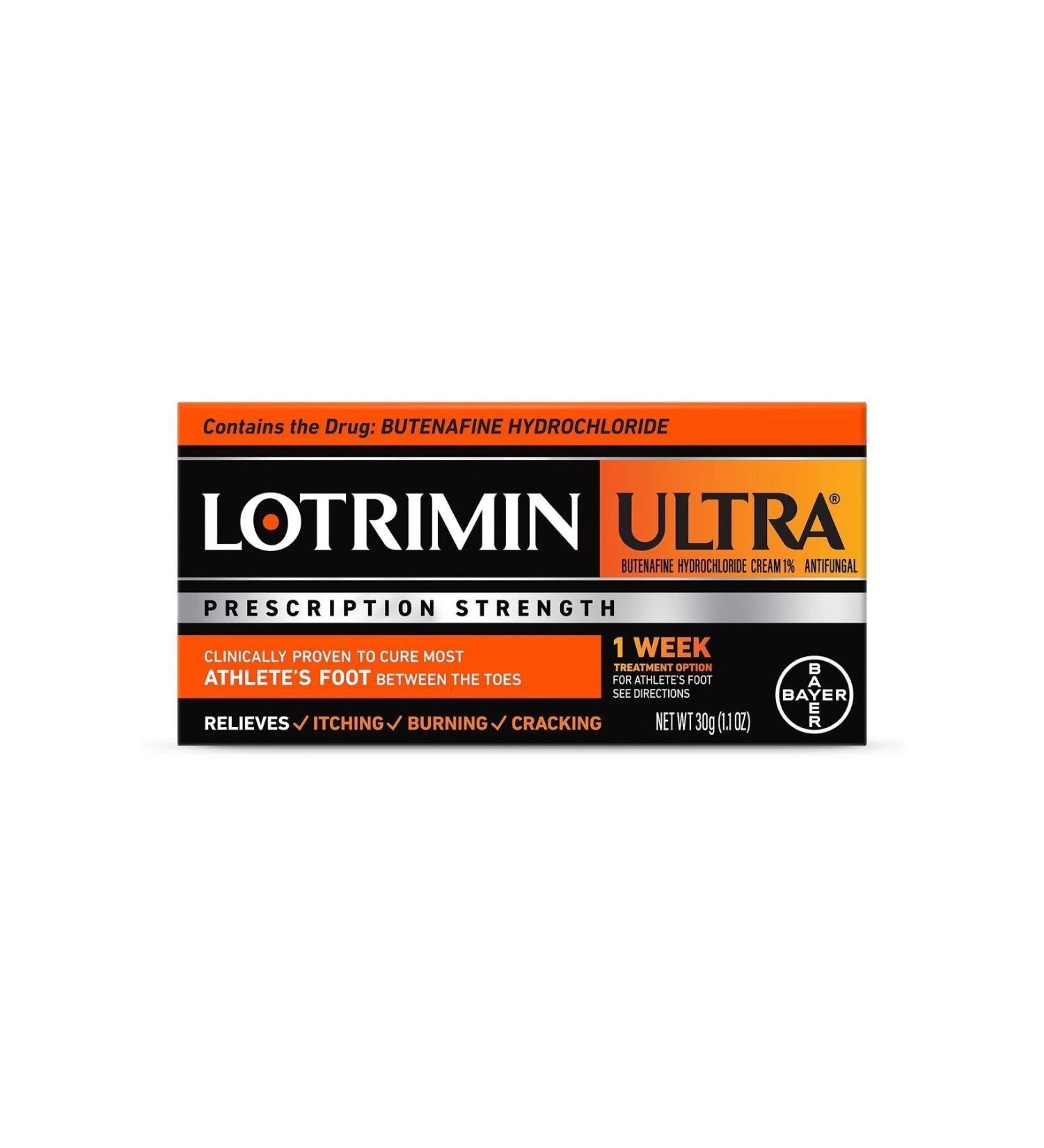 Lotrimin Lotrimin Af Treatment Cream Ultra Prescr p on Strength Athletes Foot Itch Cream 15 gr