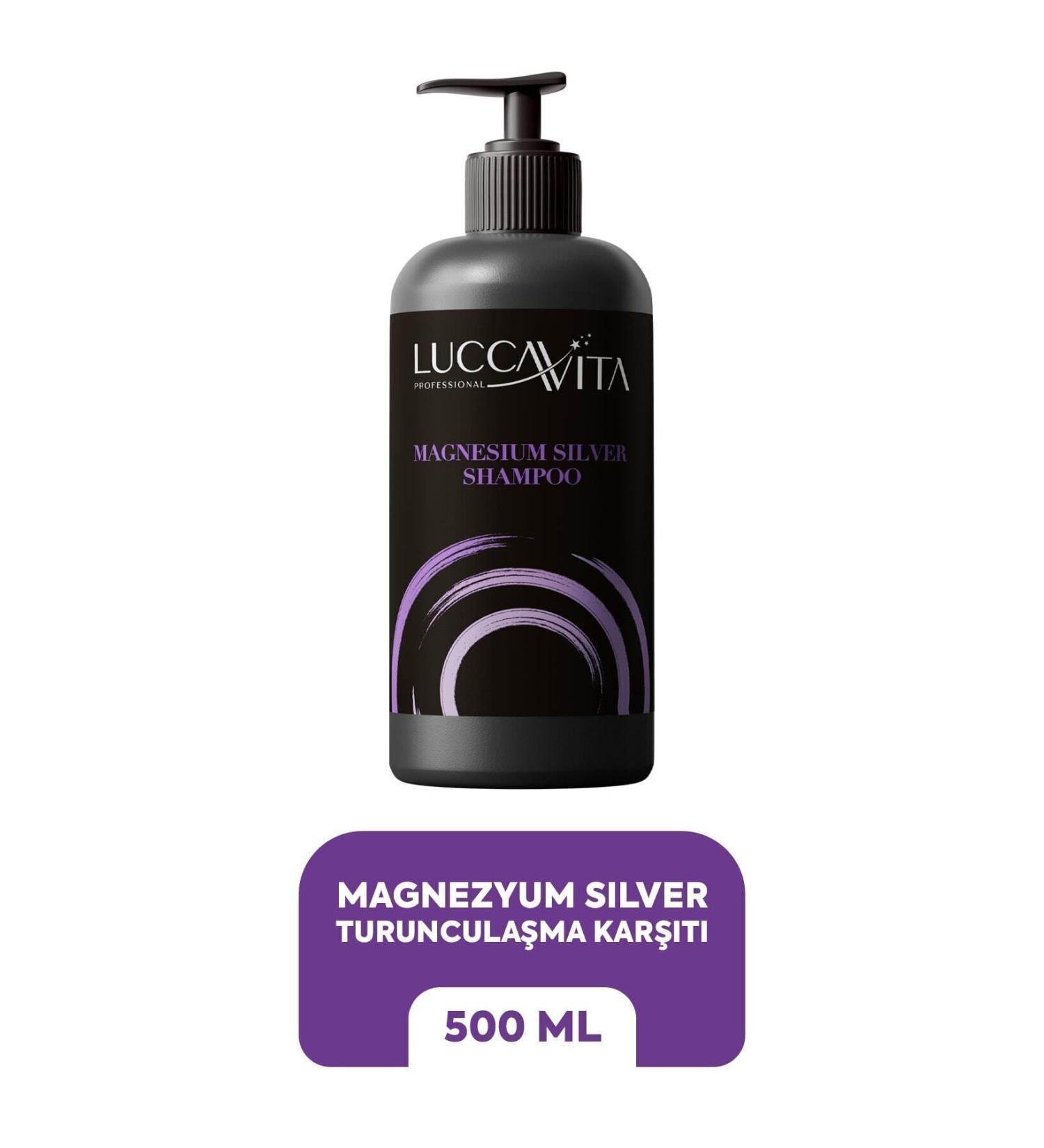 Lucca Vita Anti-Orange Silver Shampoo 500ml - Buy Online on GoSupps.com