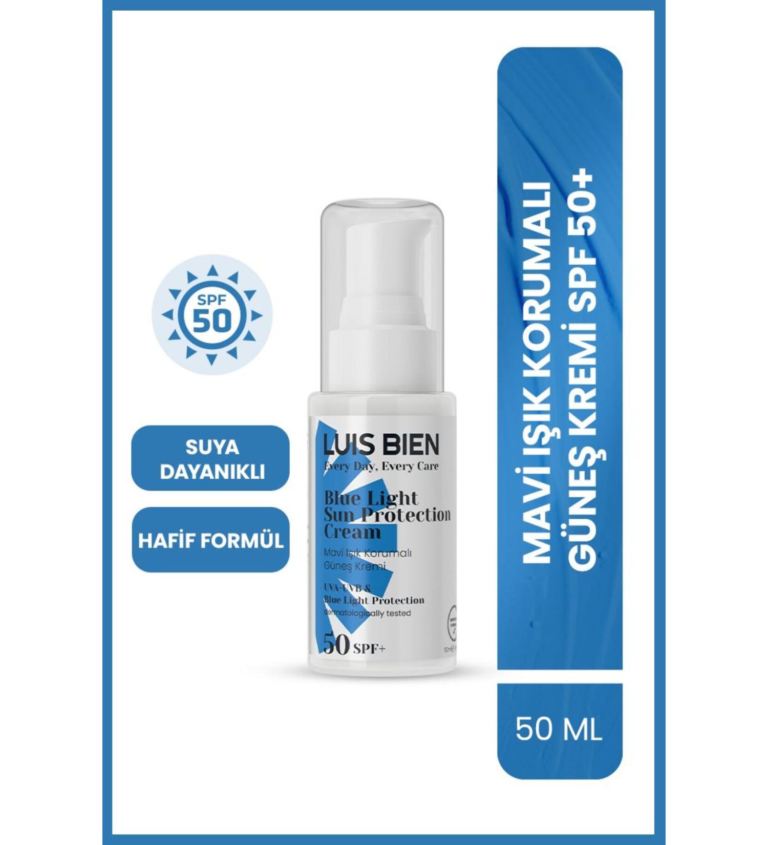 Luis Bien Blue Light Protection Sunscreen SPF 50+ - Buy Online on GoSupps.com