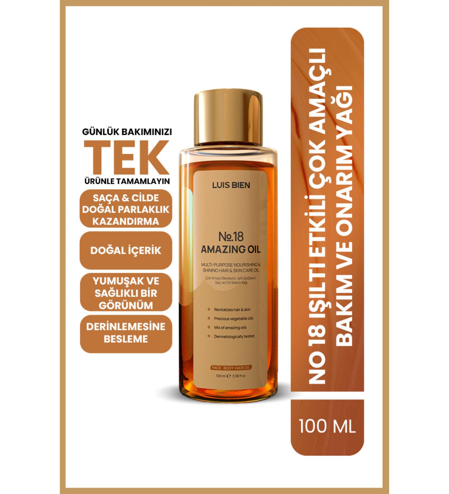 Luis Bien Nourishing Oil That Provides Intensive Care For All Skin Types No:18 Passi-355